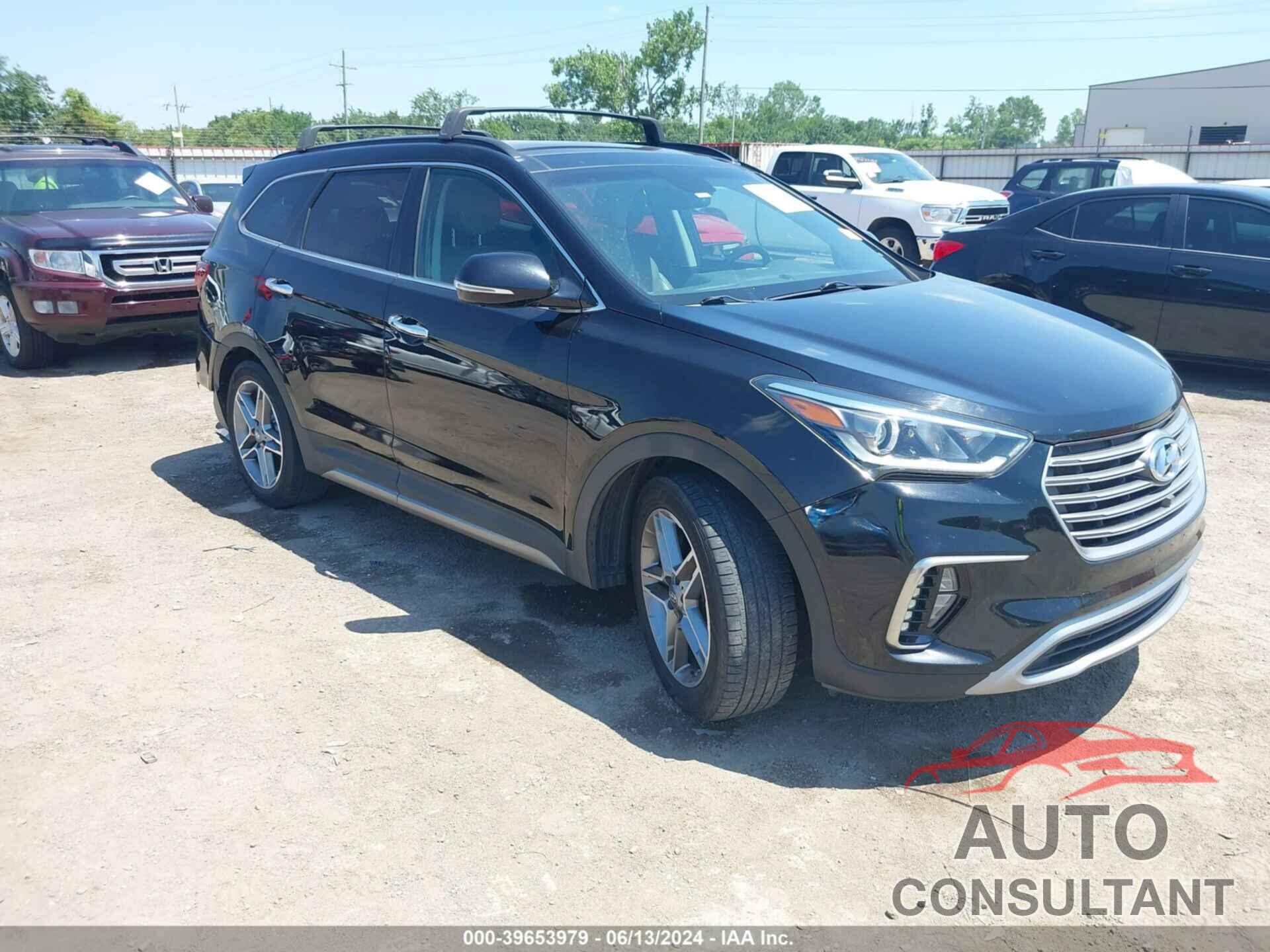 HYUNDAI SANTA FE 2017 - KM8SR4HF6HU209287