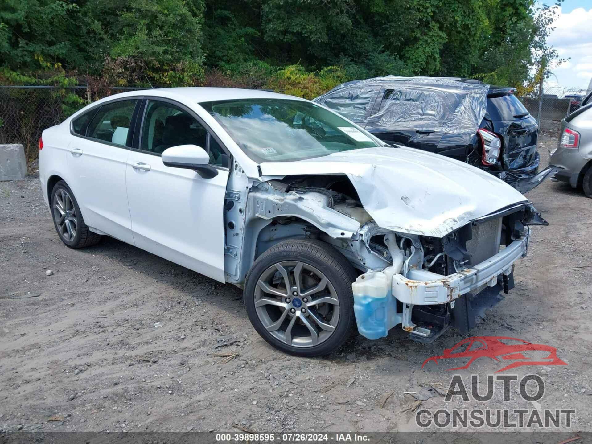 FORD FUSION 2017 - 3FA6P0G74HR308220