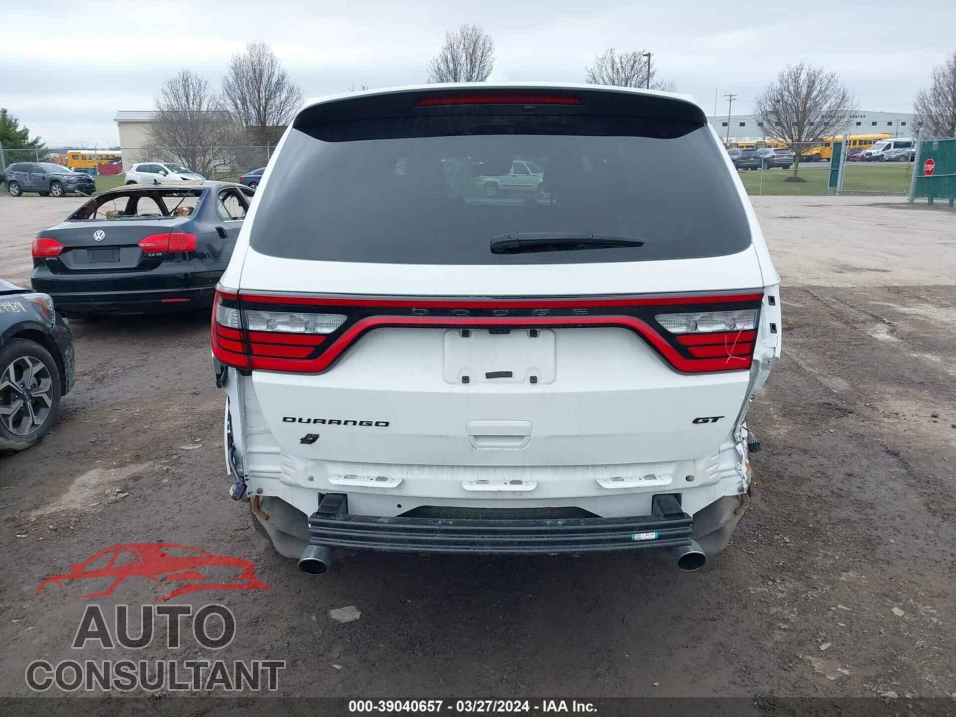 DODGE DURANGO 2022 - 1C4RDJDG0NC161804