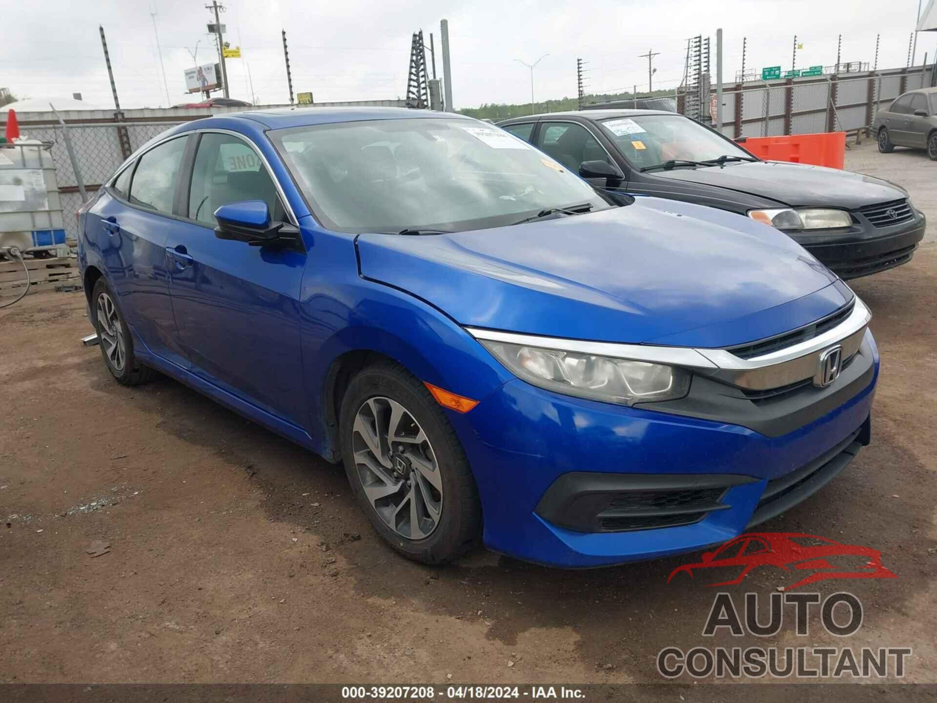 HONDA CIVIC SEDAN 2017 - 2HGFC2F7XHH513508