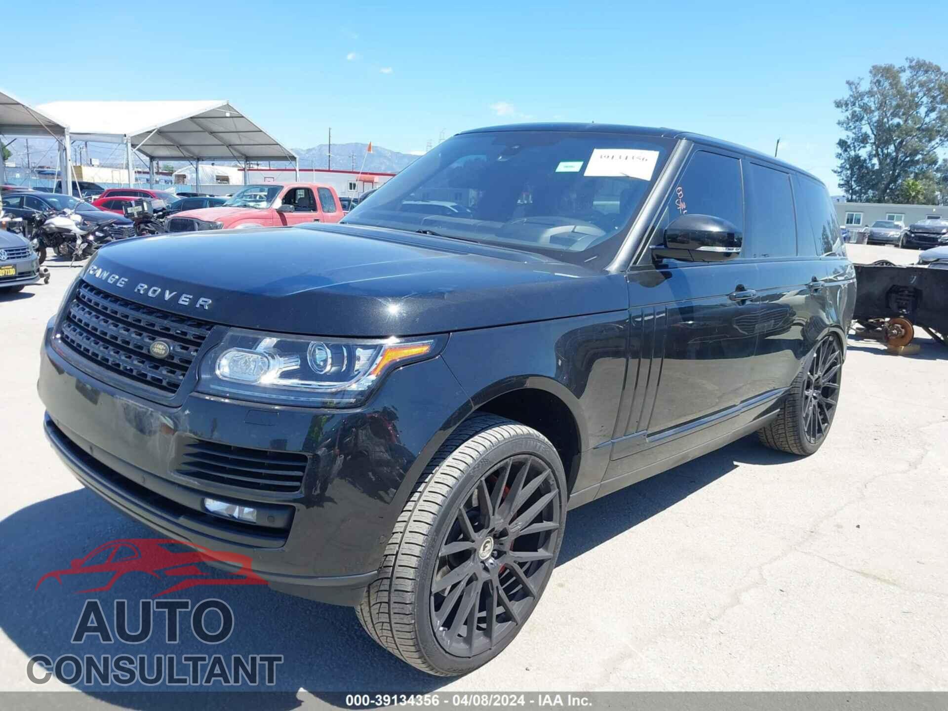 LAND ROVER RANGE ROVER 2016 - SALGS2EFXGA309943