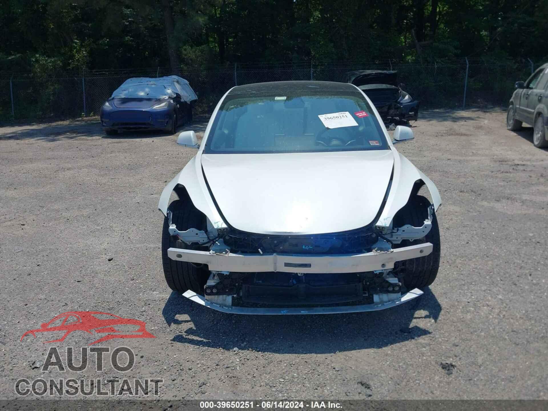 TESLA MODEL 3 2020 - 5YJ3E1EA4LF785909