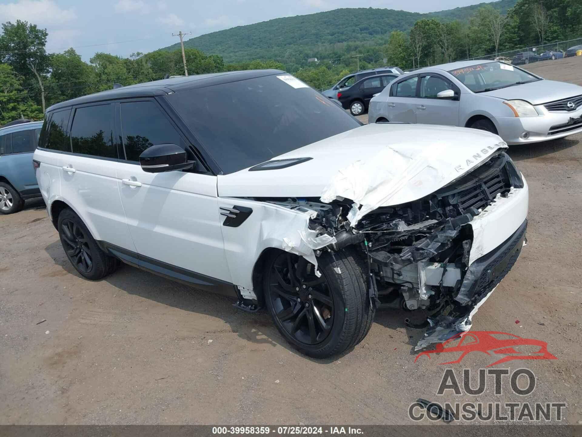 LAND ROVER RANGE ROVER SPORT 2018 - SALWR2RV6JA812434