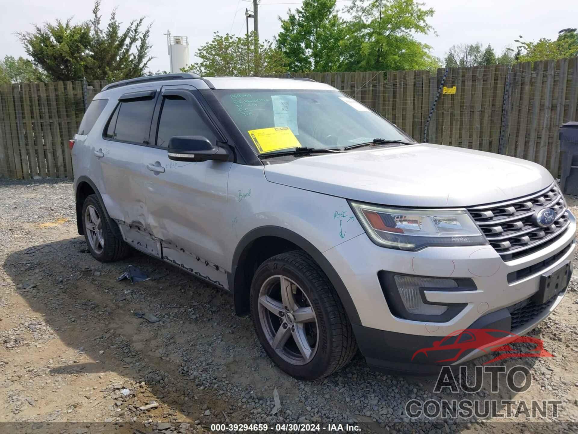 FORD EXPLORER 2017 - 1FM5K8D87HGC98723