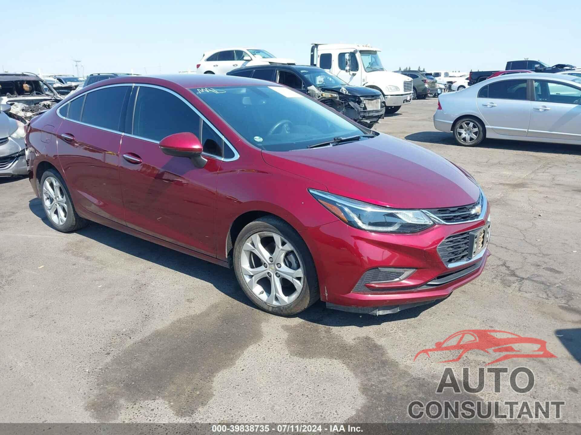 CHEVROLET CRUZE 2016 - 1G1BG5SM8G7254342