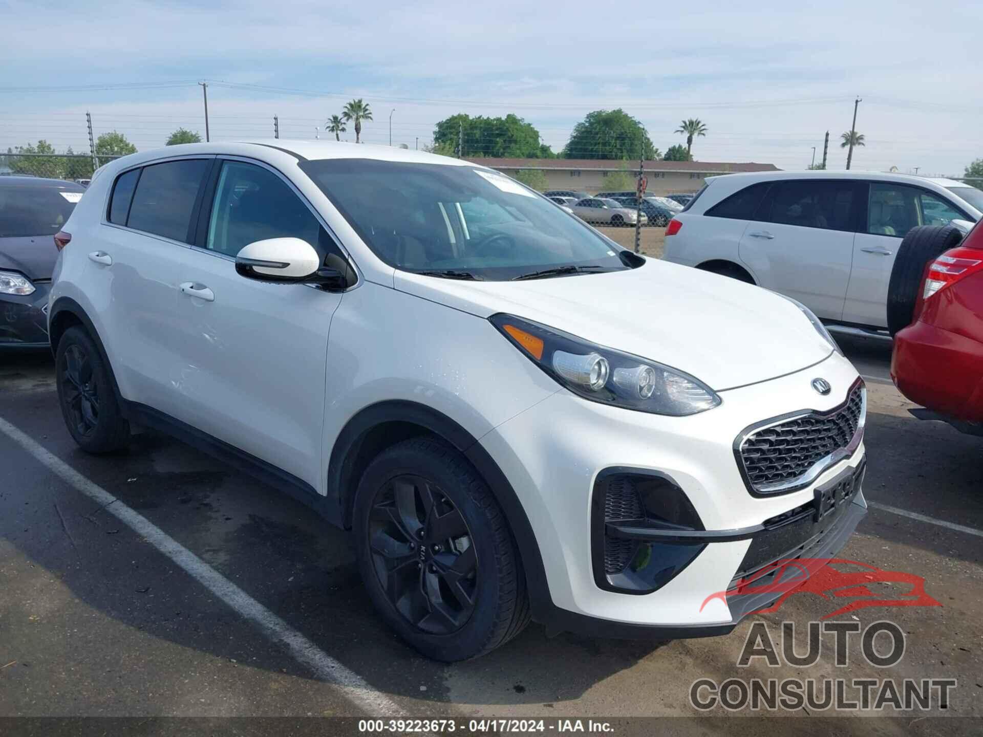 KIA SPORTAGE 2022 - KNDPM3AC3N7020089
