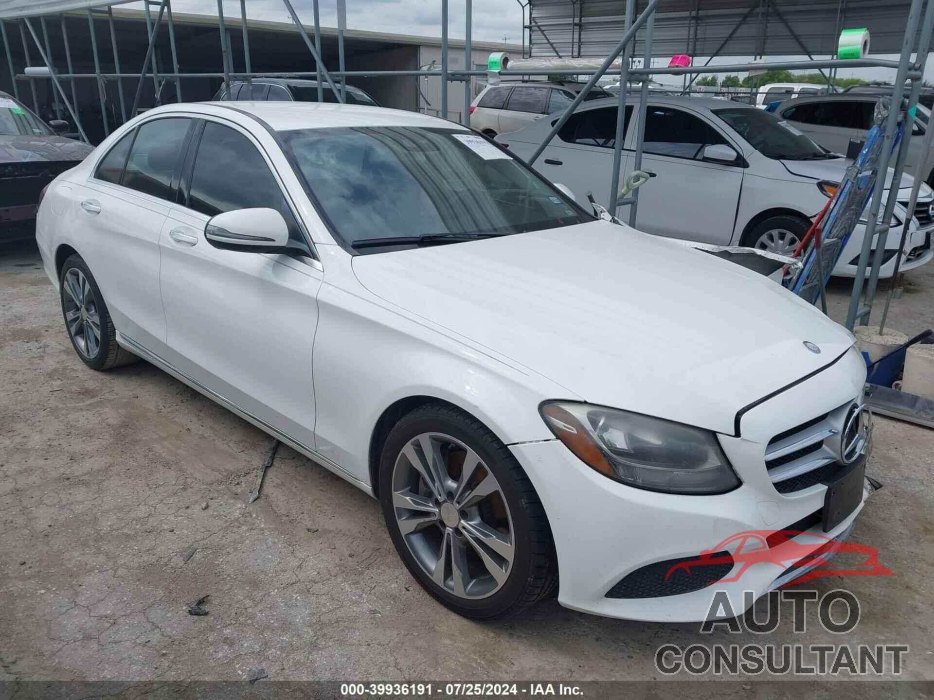 MERCEDES-BENZ C 300 2016 - 55SWF4JB8GU128416