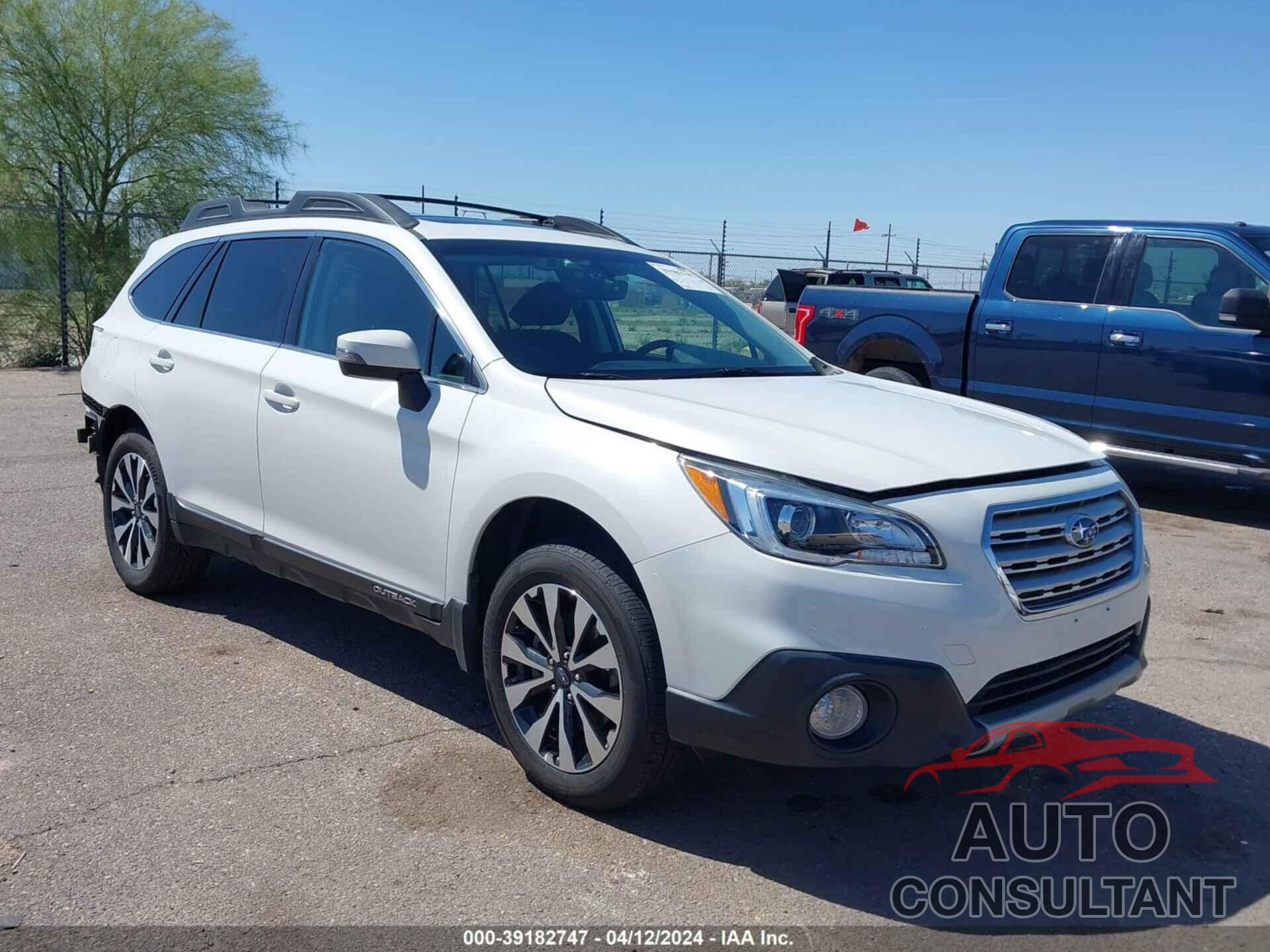 SUBARU OUTBACK 2017 - 4S4BSANC1H3352294