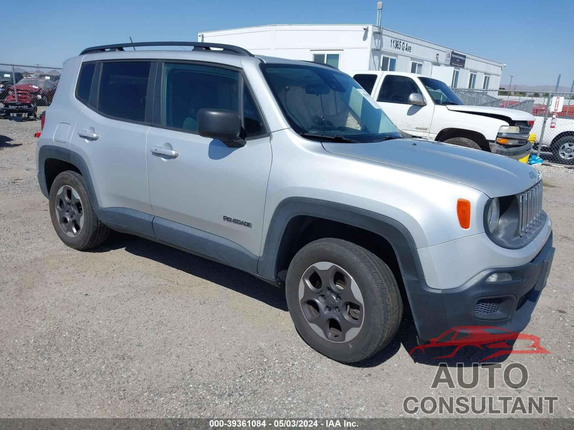 JEEP RENEGADE 2017 - ZACCJBAB3HPE74374