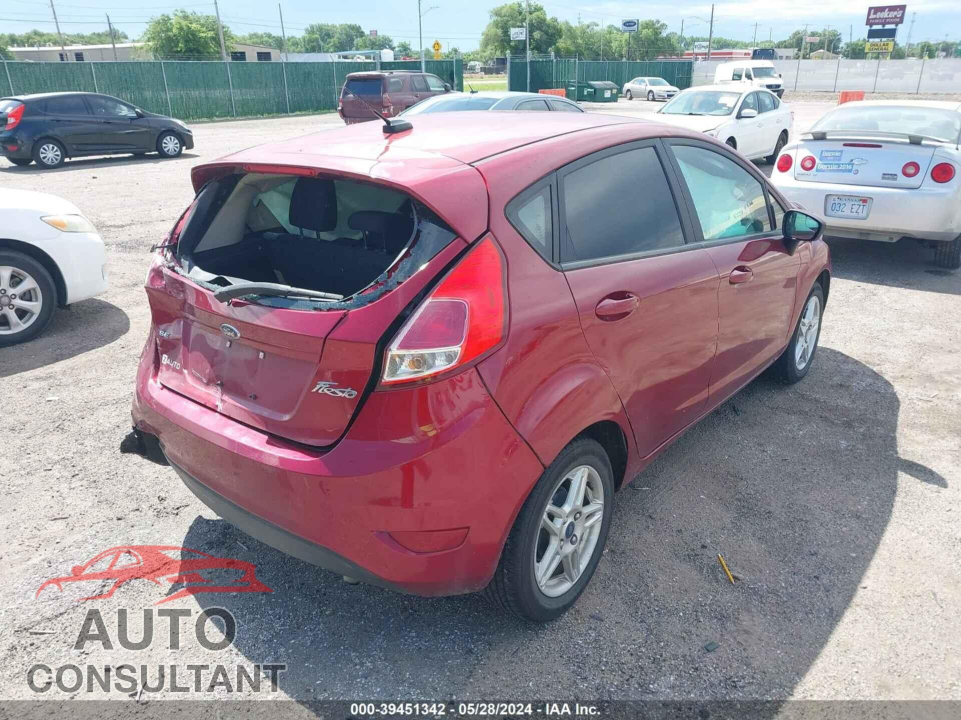FORD FIESTA 2017 - 3FADP4EJ7HM157691