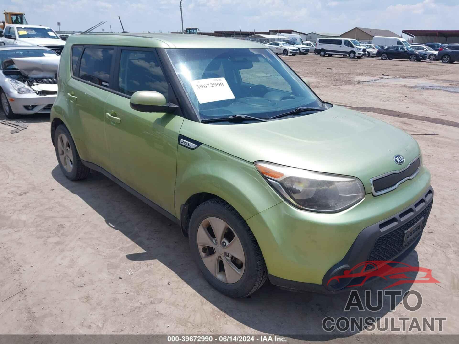 KIA SOUL 2016 - KNDJN2A26G7844563