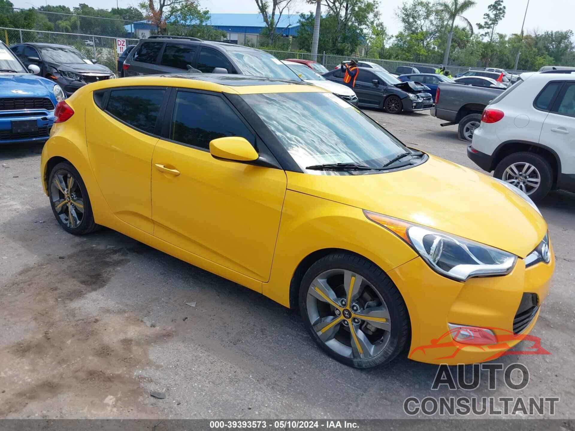 HYUNDAI VELOSTER 2016 - KMHTC6AD7GU257843