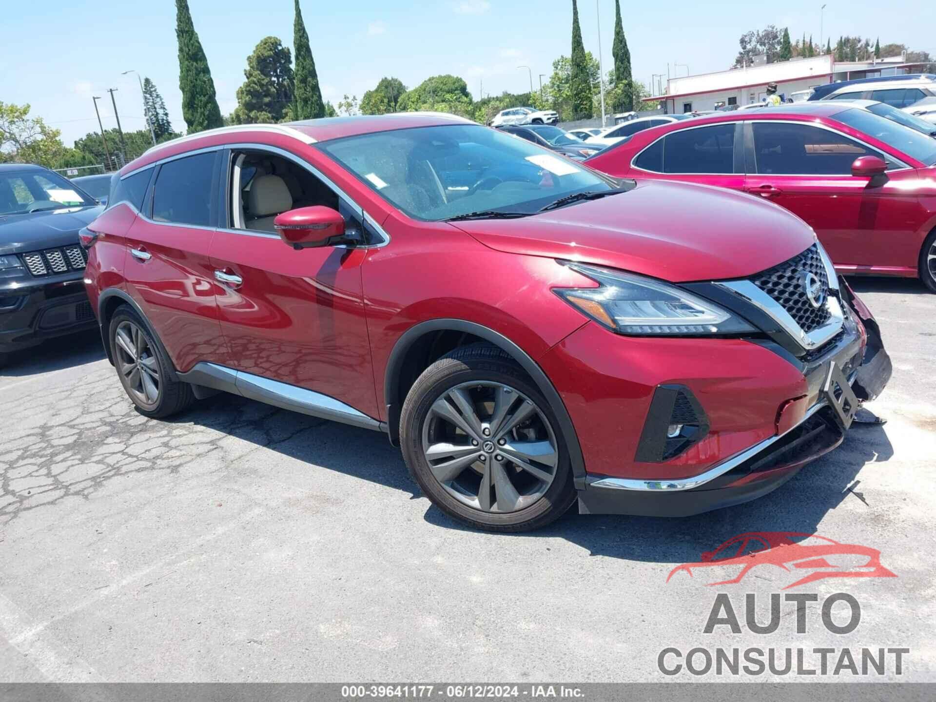 NISSAN MURANO 2019 - 5N1AZ2MJ0KN115997