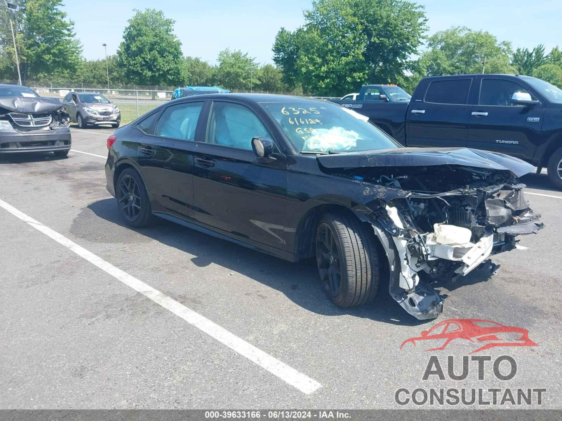 HONDA CIVIC 2022 - 2HGFE2F50NH516325