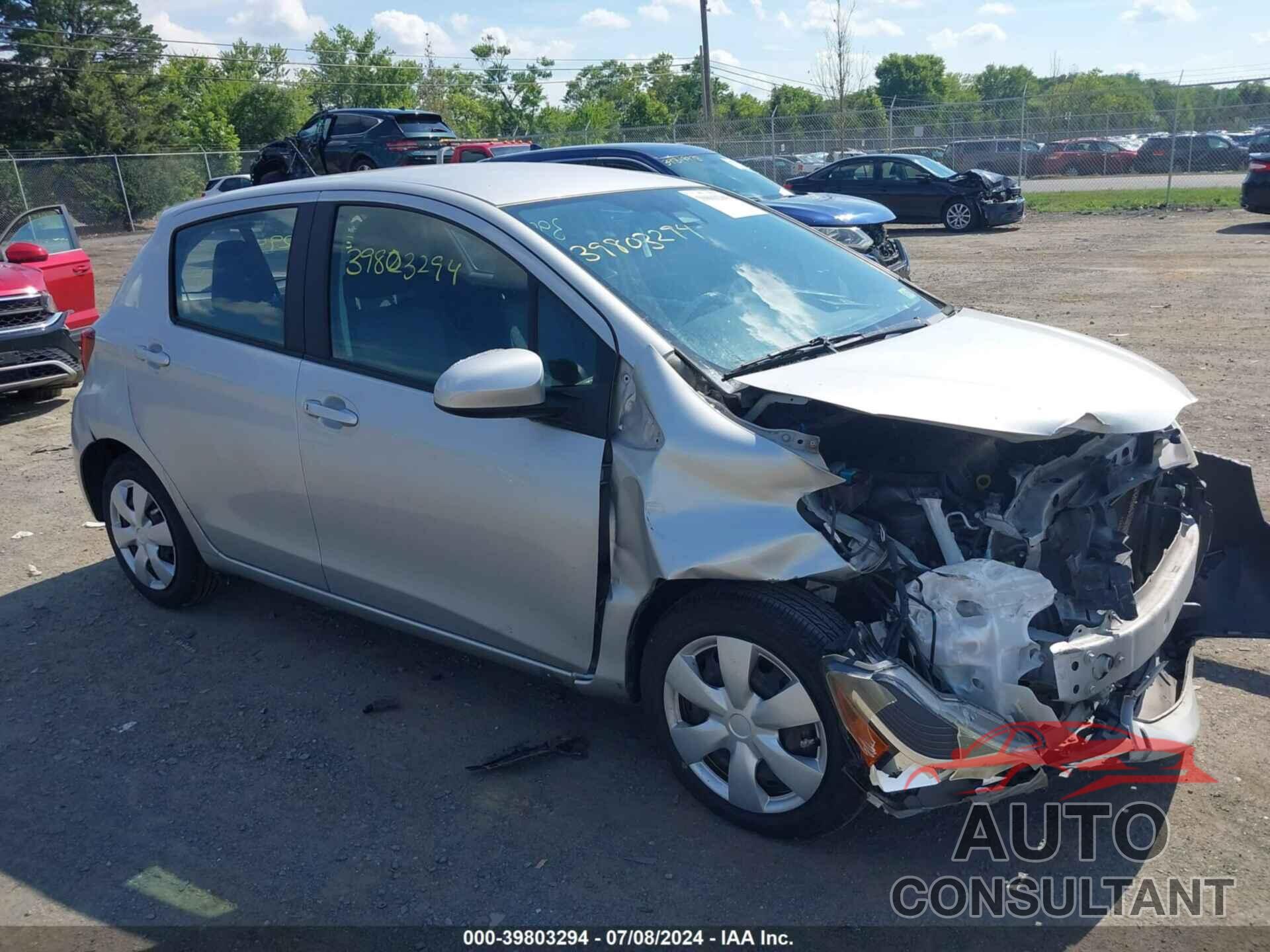TOYOTA YARIS 2017 - VNKKTUD32HA080992