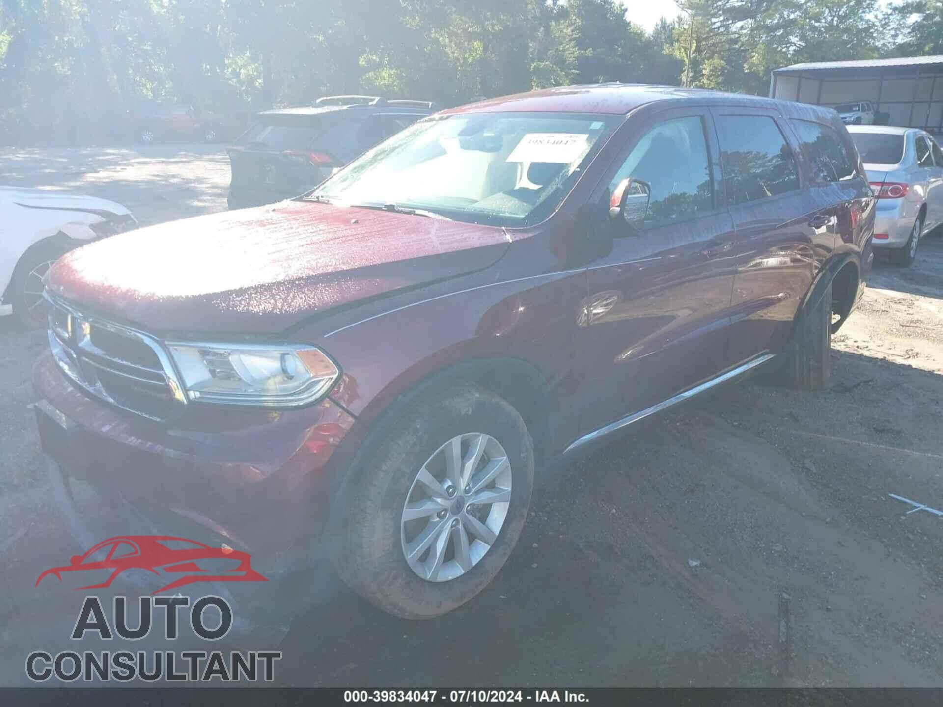 DODGE DURANGO 2020 - 1C4RDHAG5LC184280