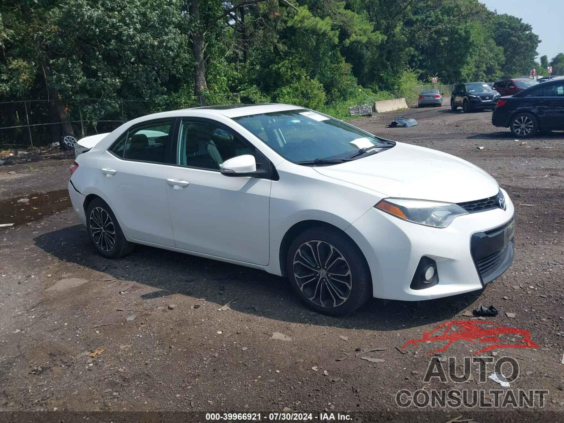TOYOTA COROLLA 2016 - 2T1BURHE0GC568086