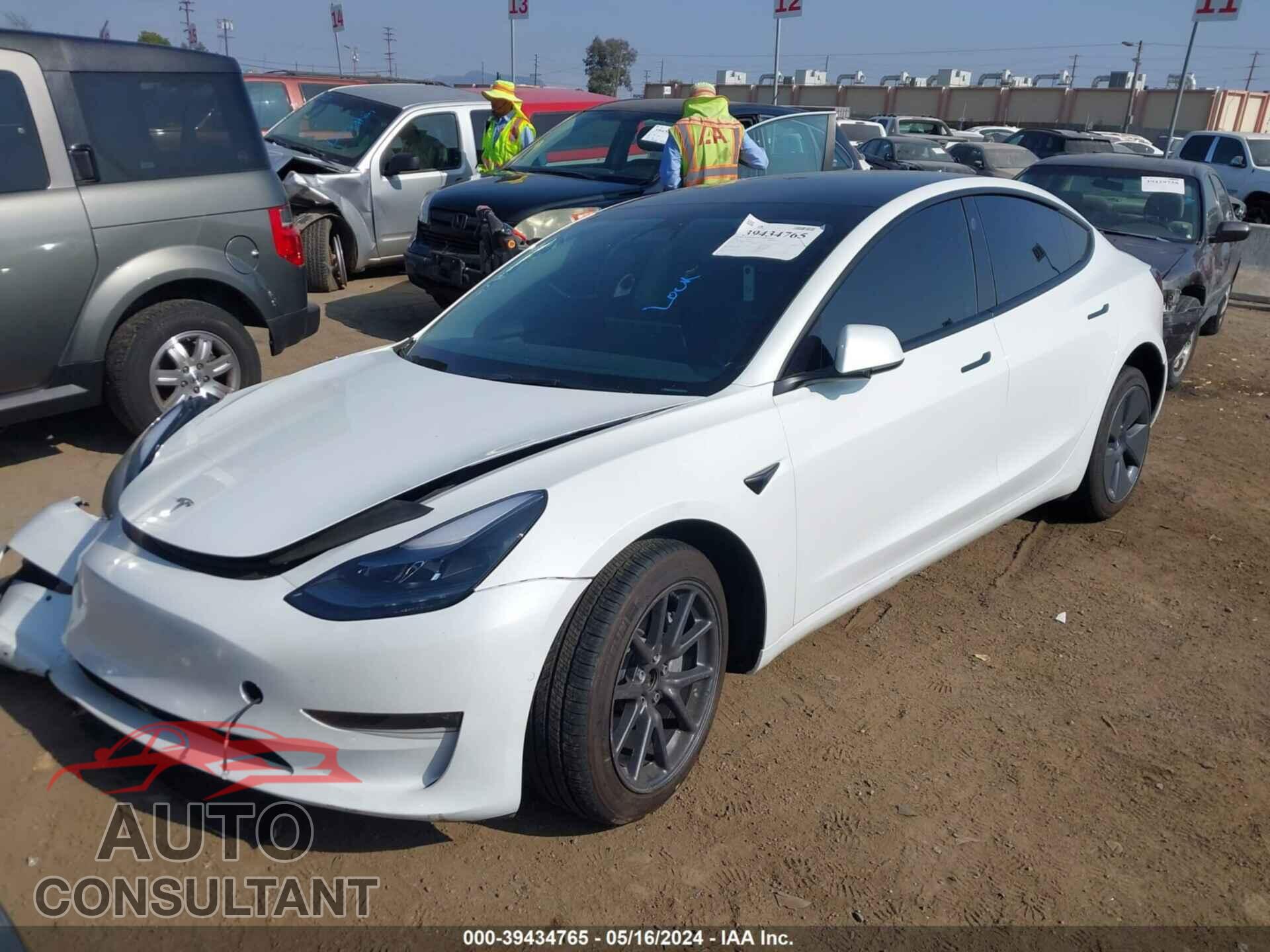 TESLA MODEL 3 2022 - 5YJ3E1EB4NF330716