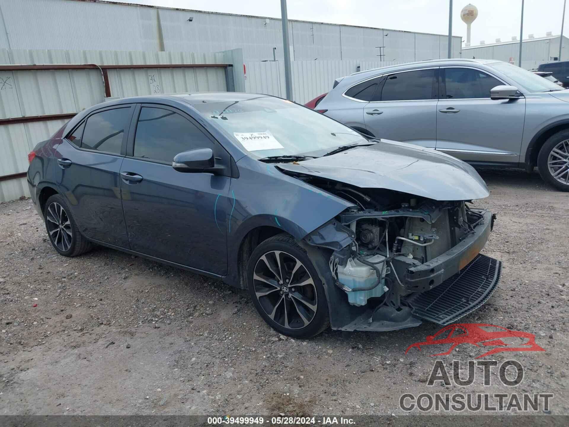 TOYOTA COROLLA 2019 - 5YFBURHE2KP925082