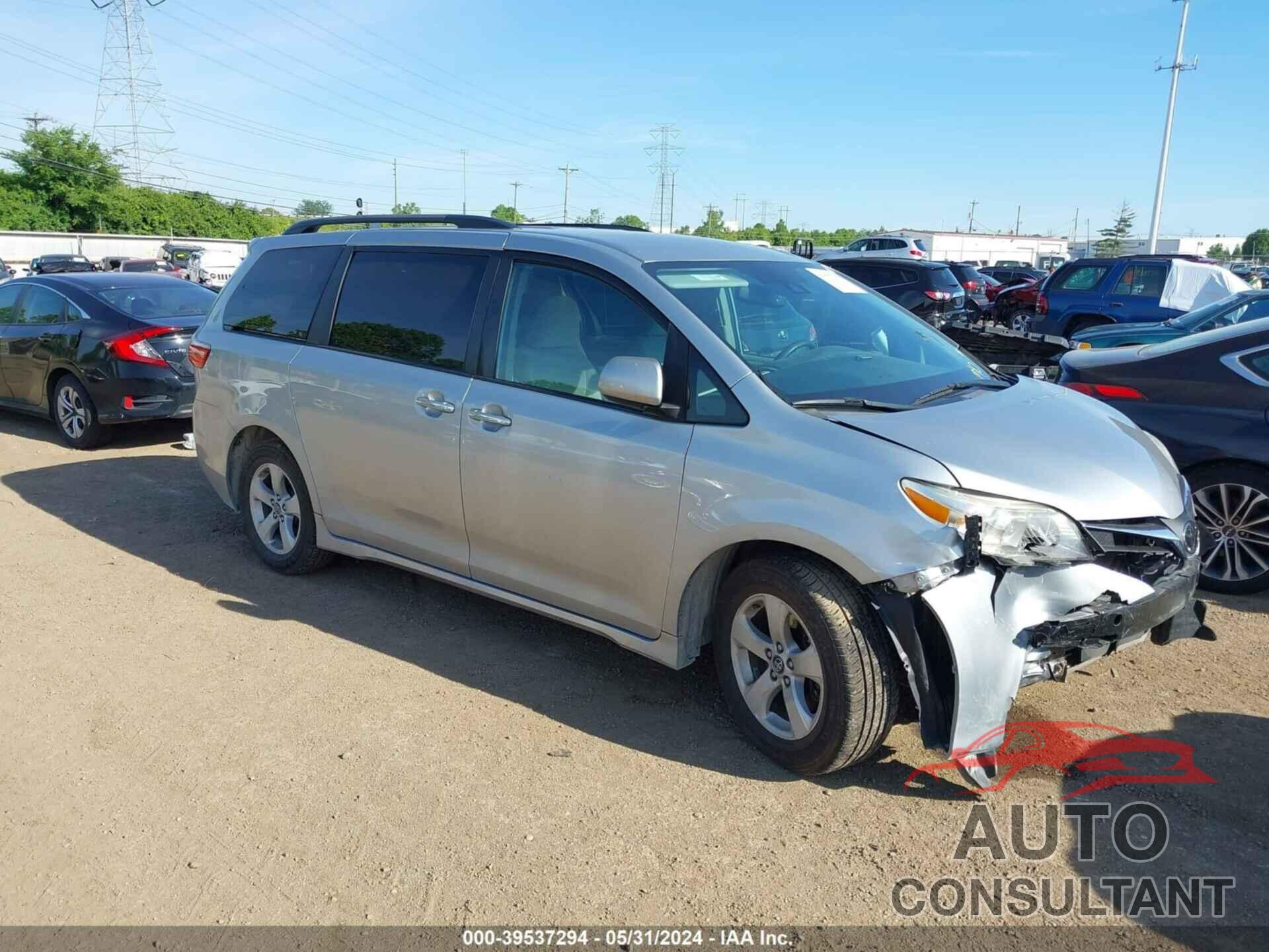 TOYOTA SIENNA 2020 - 5TDKZ3DC7LS045474