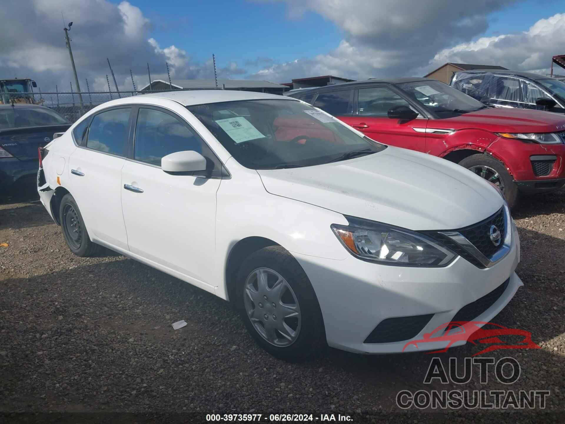 NISSAN SENTRA 2018 - 3N1AB7AP3JY298315