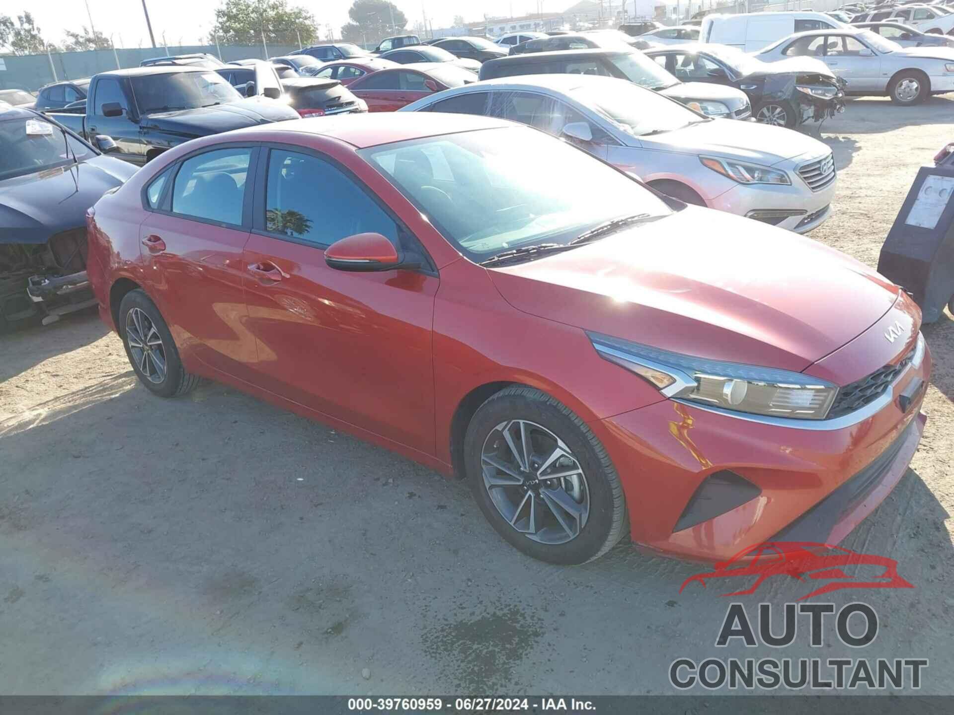 KIA FORTE 2022 - 3KPF24AD9NE467722