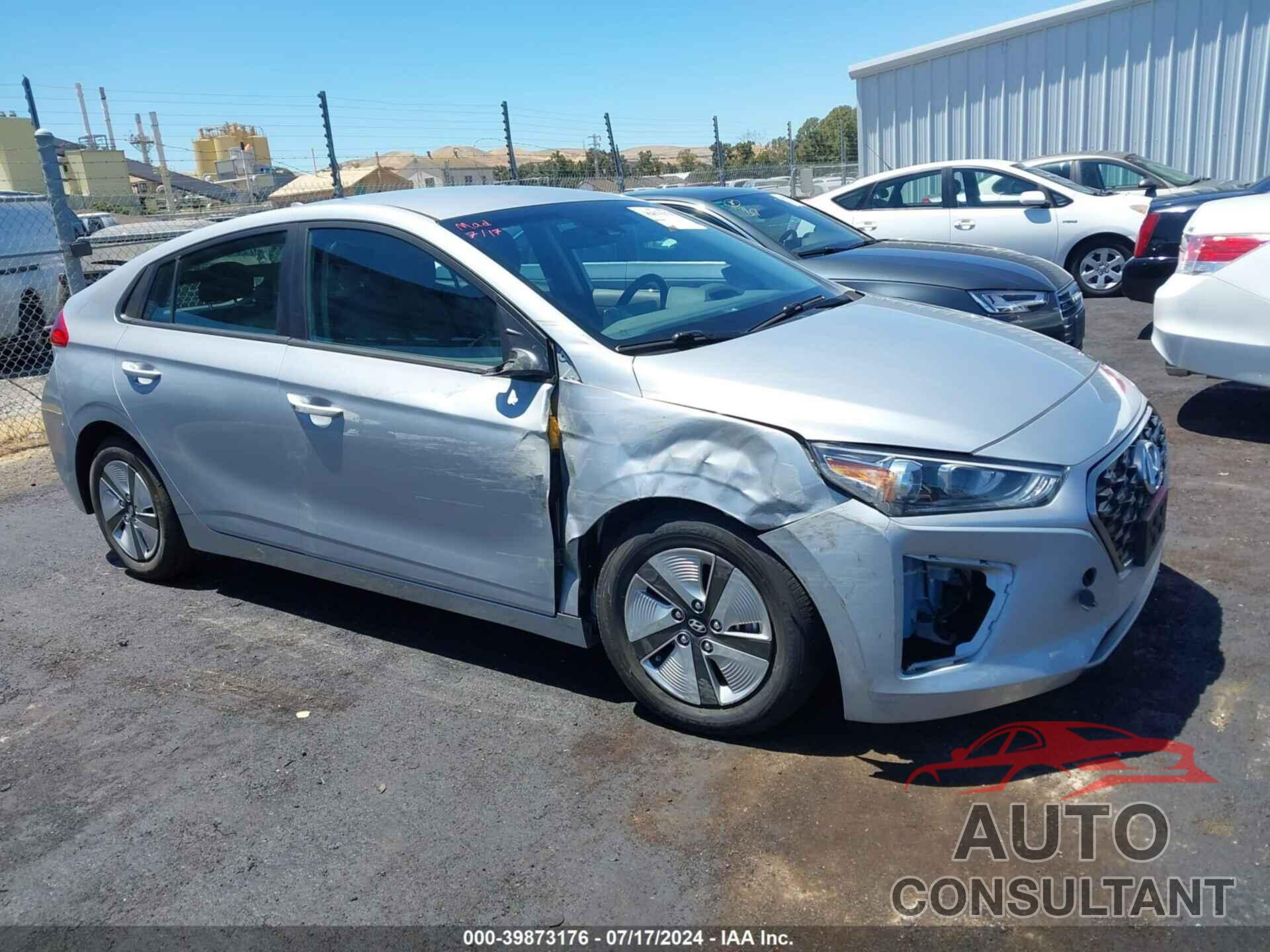 HYUNDAI IONIQ HYBRID 2021 - KMHC65LC5MU257938
