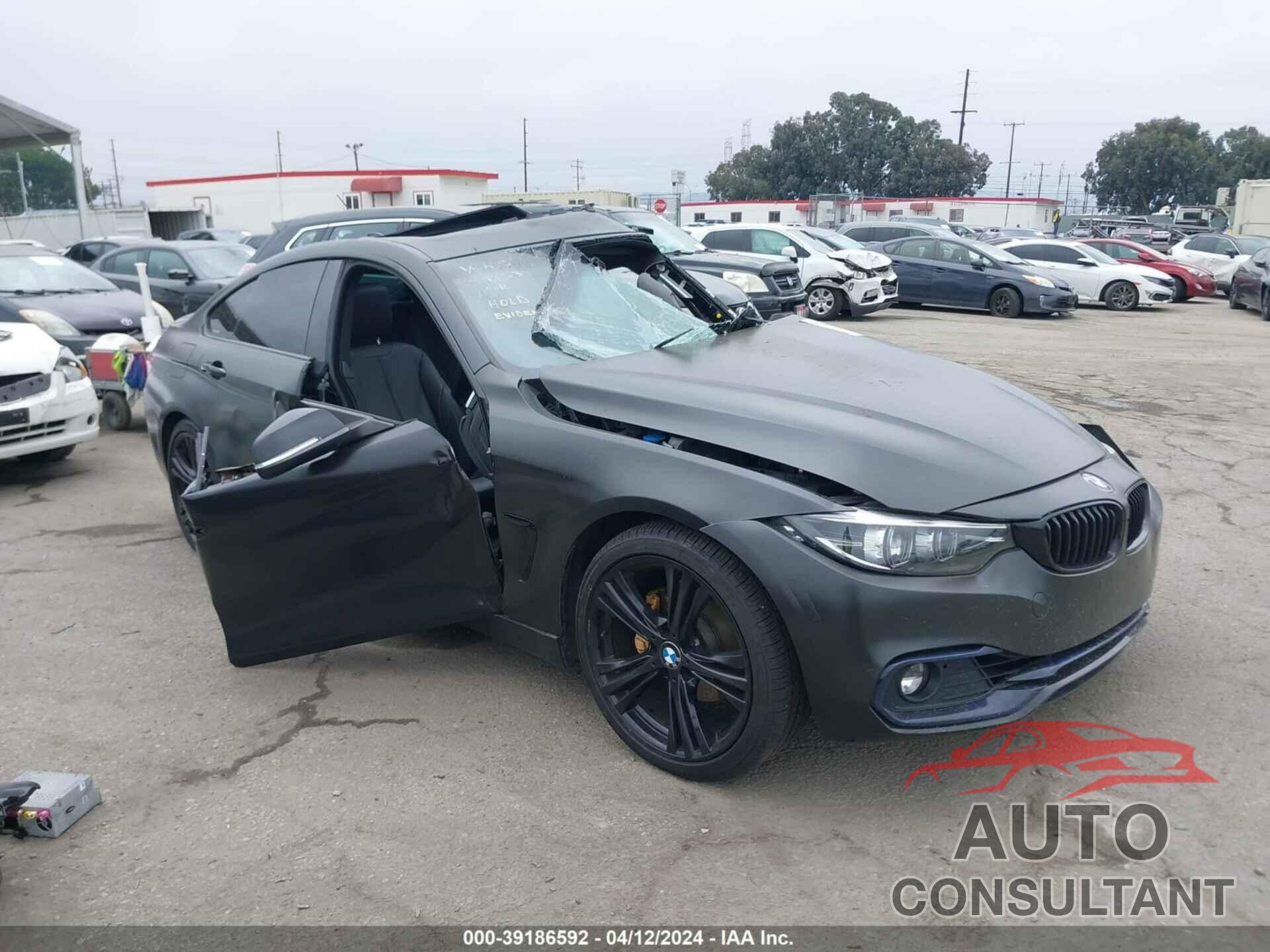 BMW 430I 2019 - WBA4J1C53KBM12302