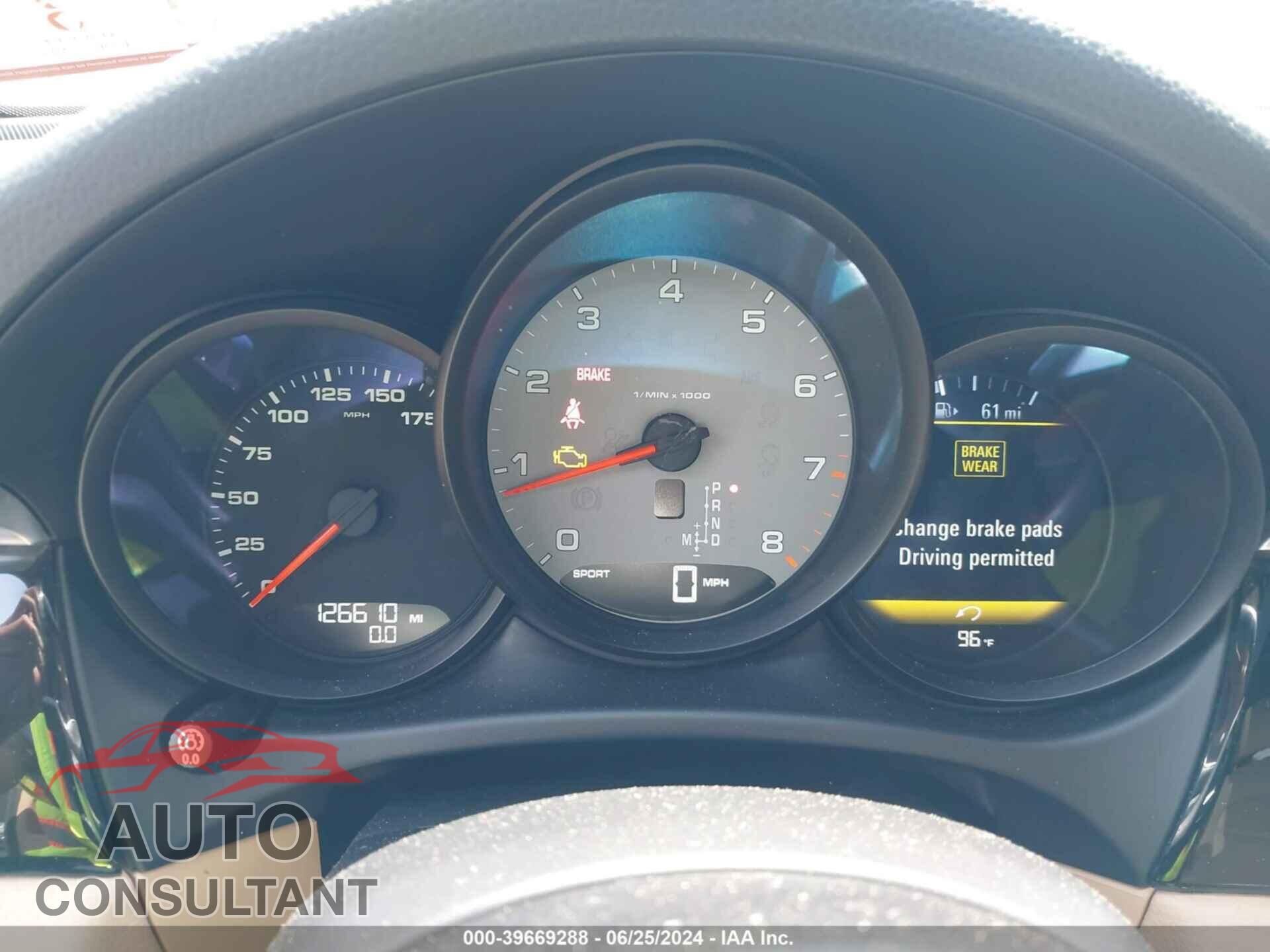 PORSCHE MACAN 2017 - WP1AB2A58HLB18780