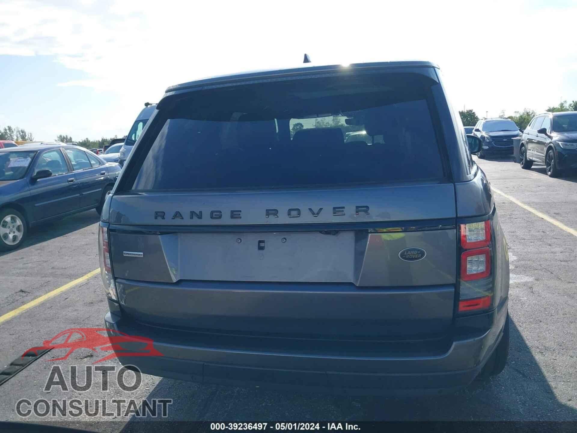 LAND ROVER RANGE ROVER 2017 - SALGS2FE8HA356640