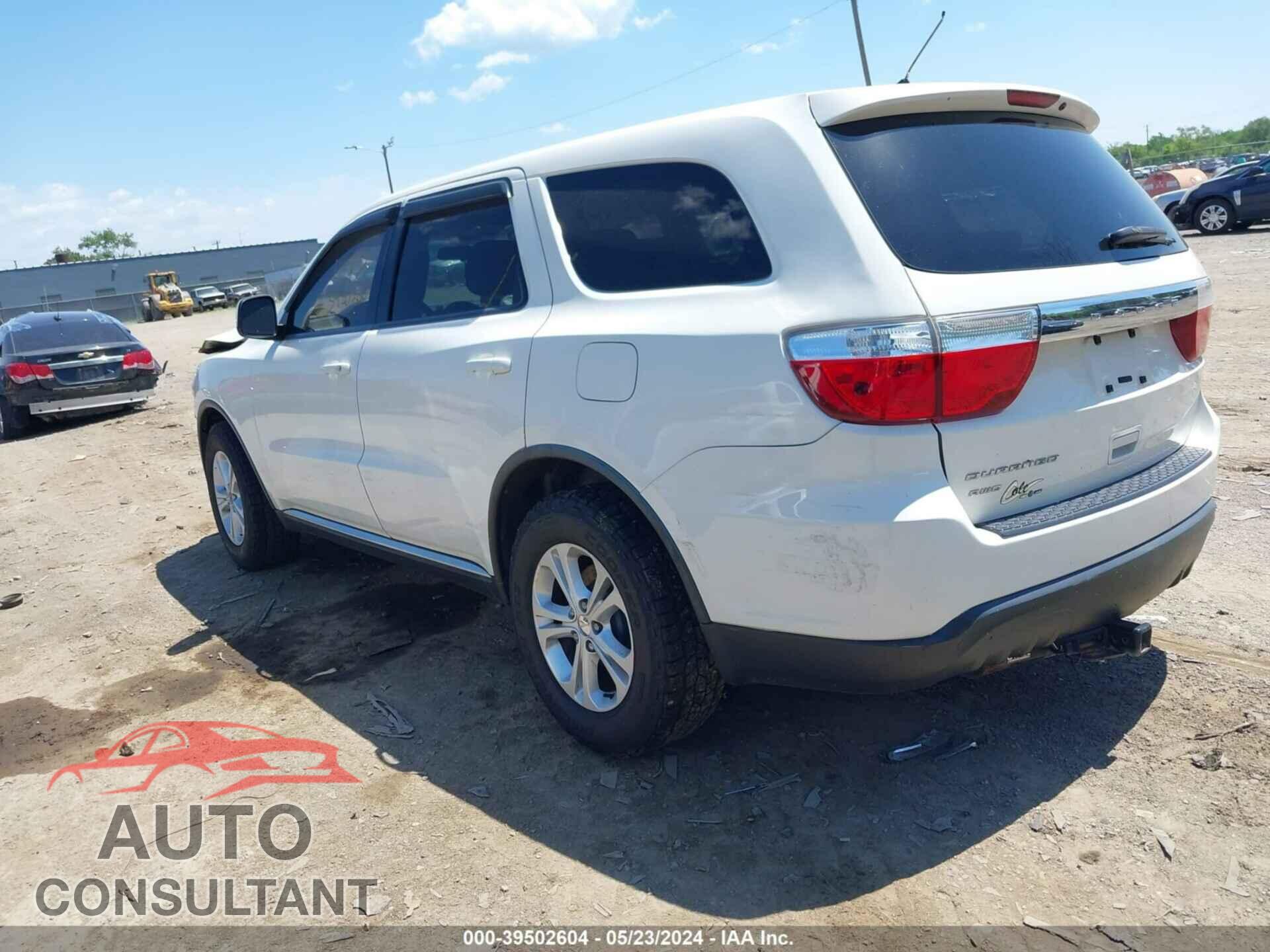 DODGE DURANGO 2012 - 1C4RDJAG1CC213071