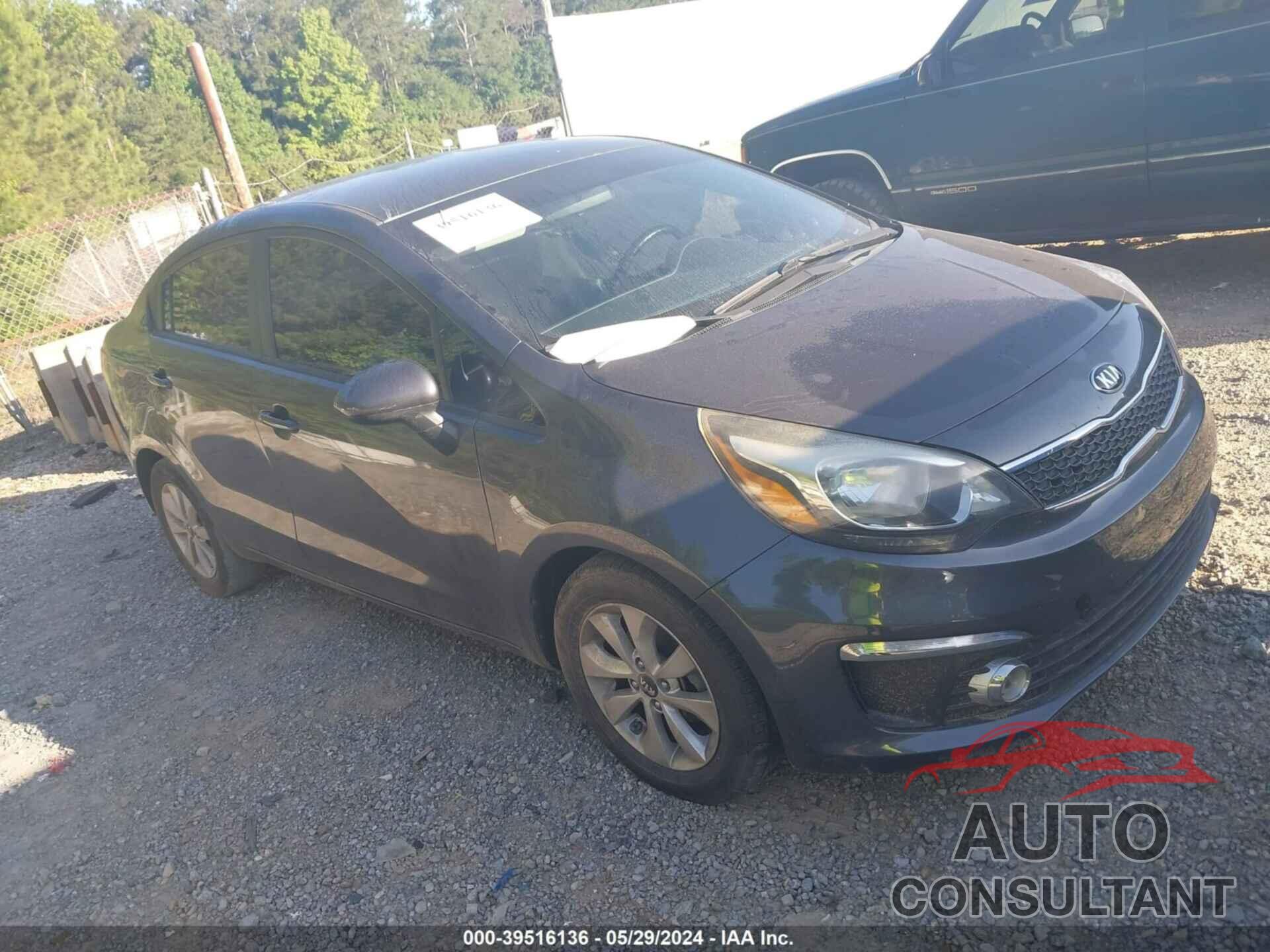 KIA RIO 2016 - KNADN4A30G6575321