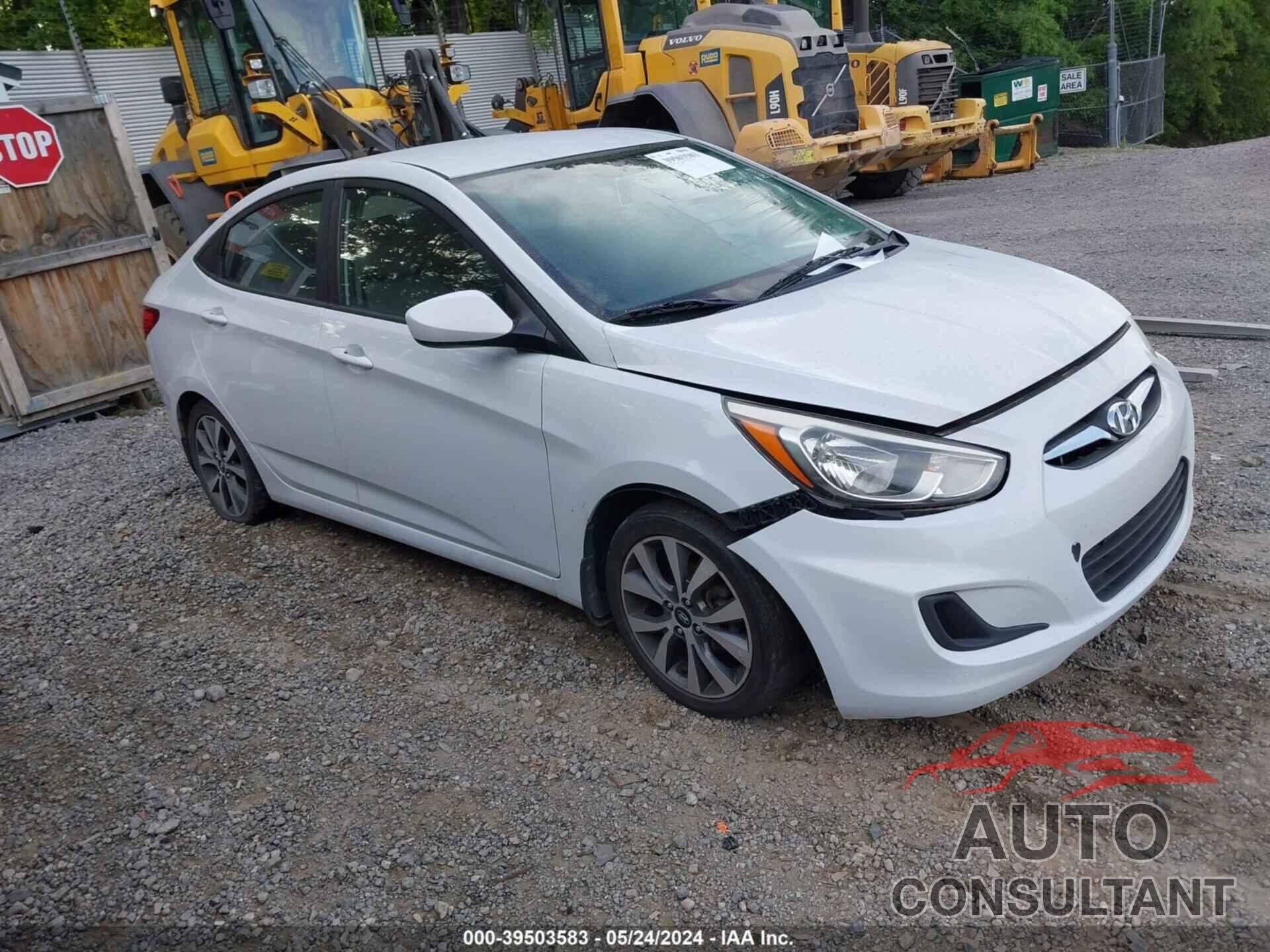 HYUNDAI ACCENT 2017 - KMHCT4AEXHU360043