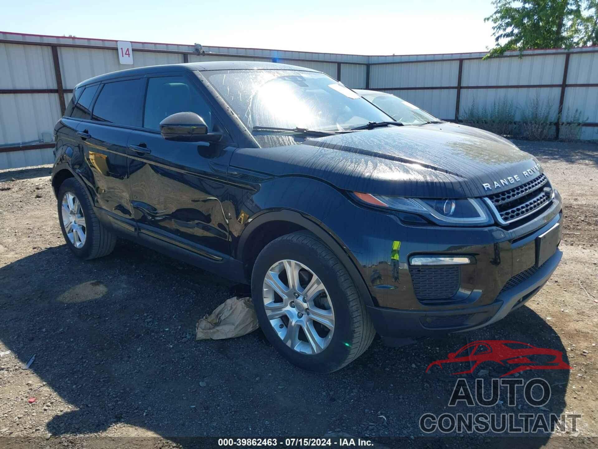 LAND ROVER RANGE ROVER EVOQUE 2017 - SALVP2BG8HH175822