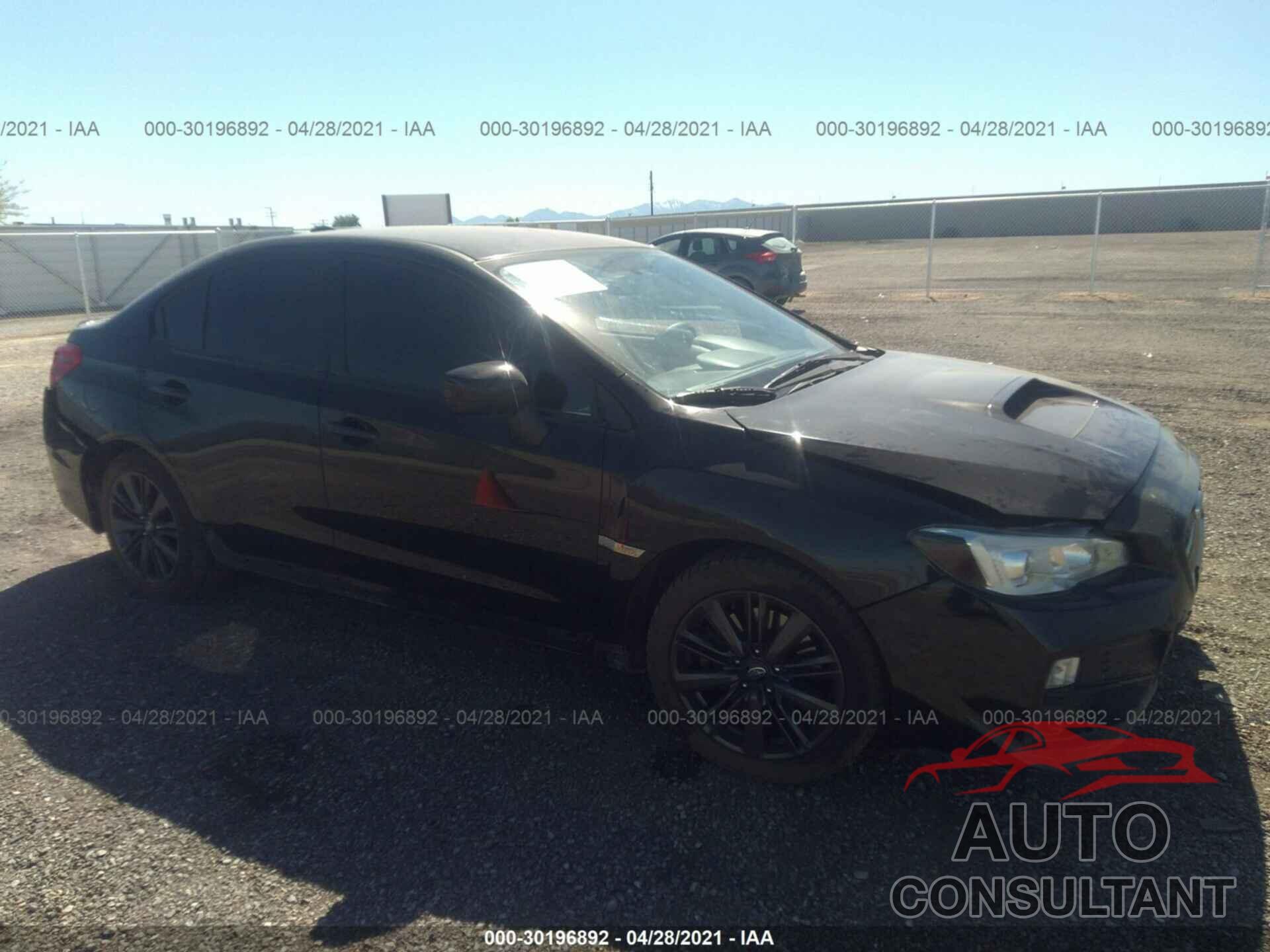 SUBARU WRX 2016 - JF1VA1B66G9821707