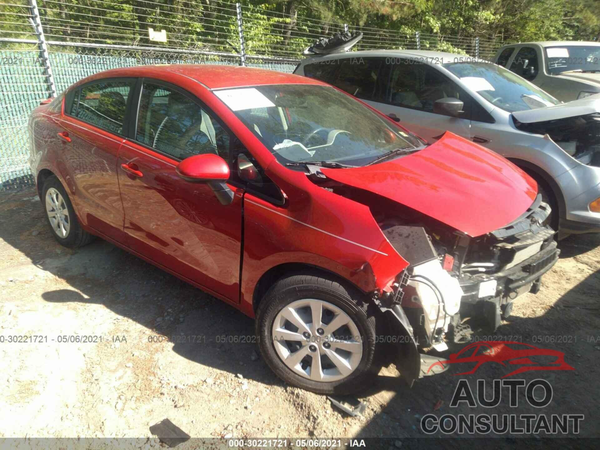 KIA RIO 2017 - KNADM4A31H6118215