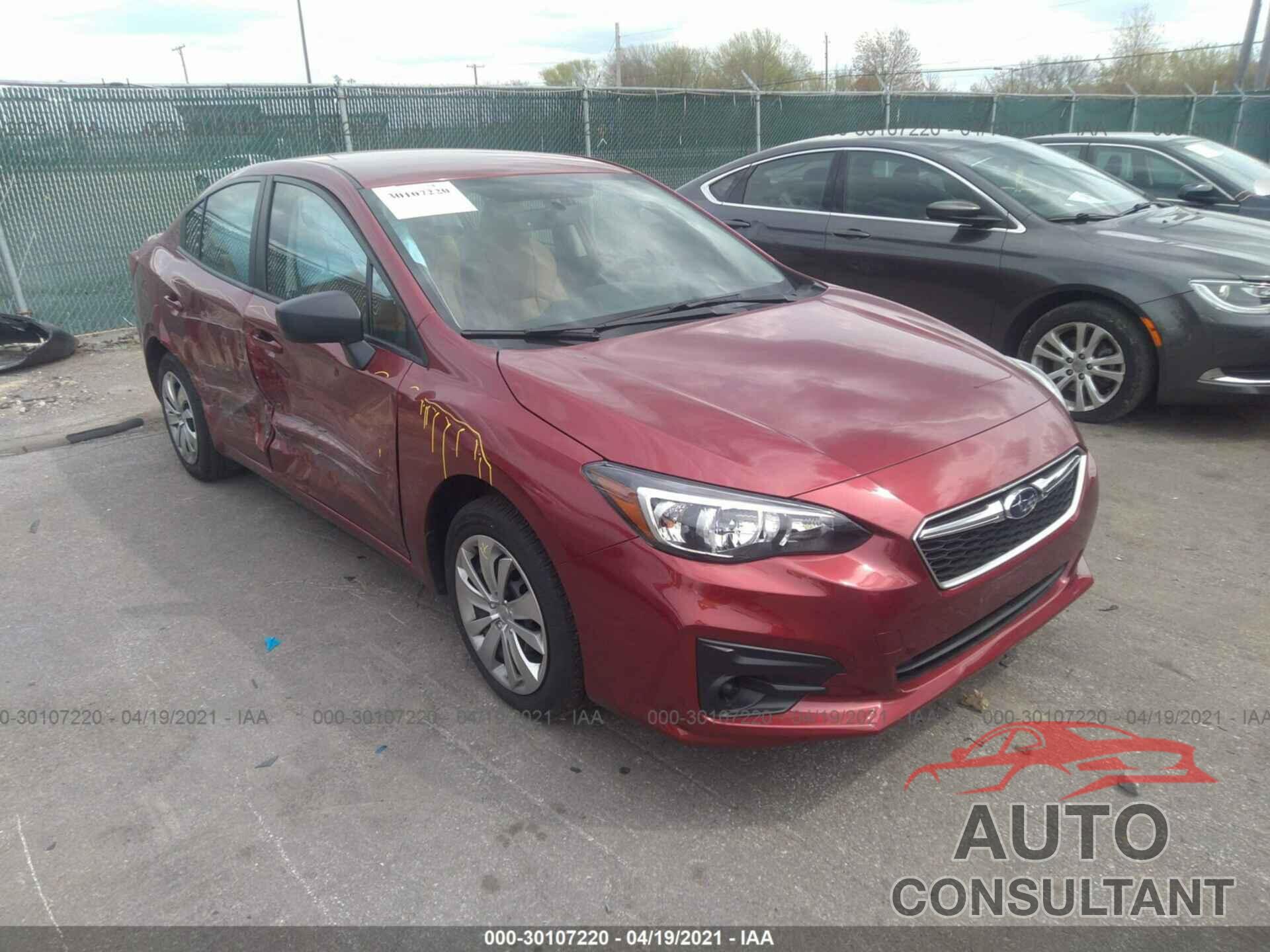 SUBARU IMPREZA 2019 - 4S3GKAA64K3610468