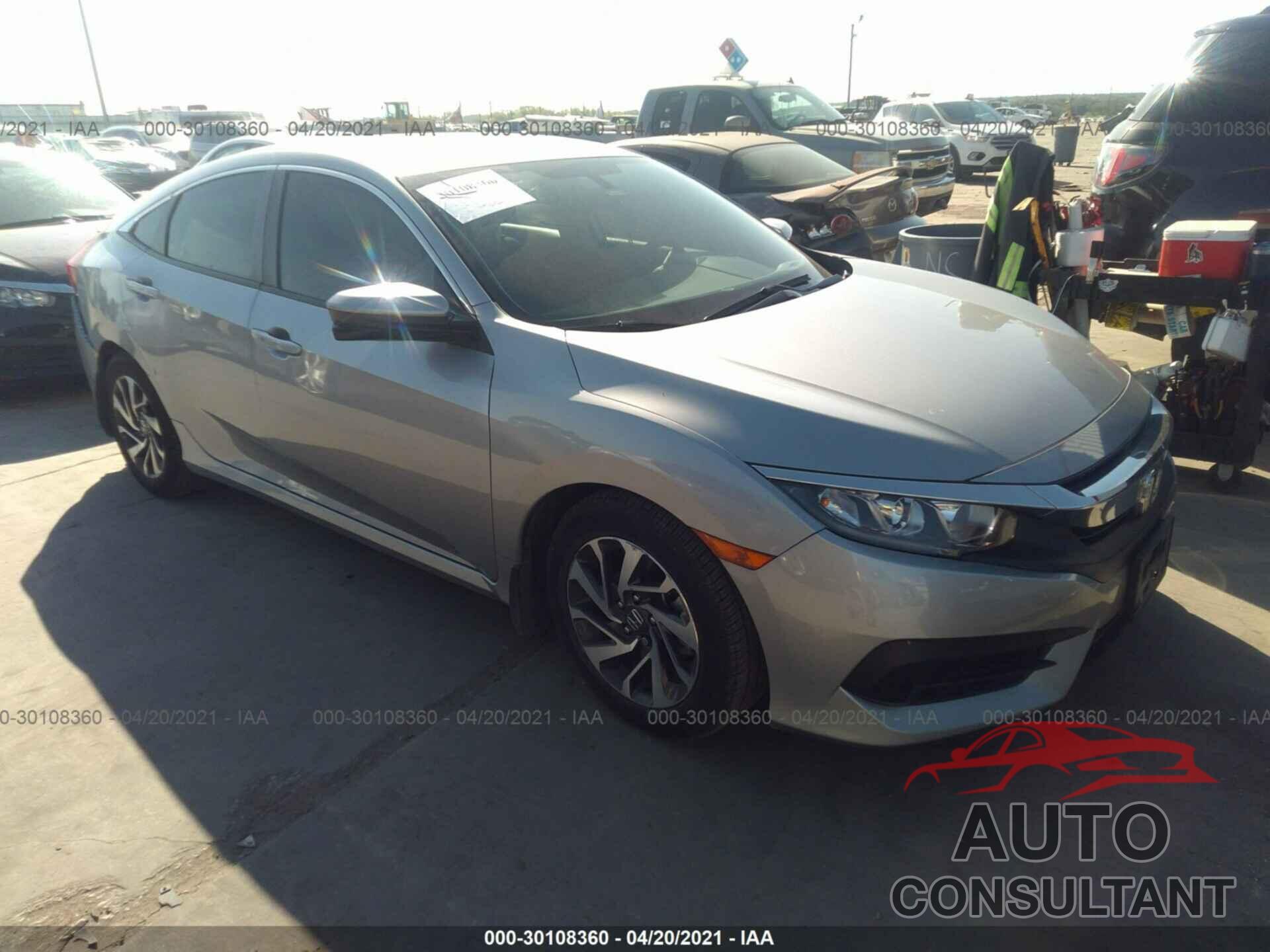 HONDA CIVIC SEDAN 2016 - 19XFC2F78GE081137