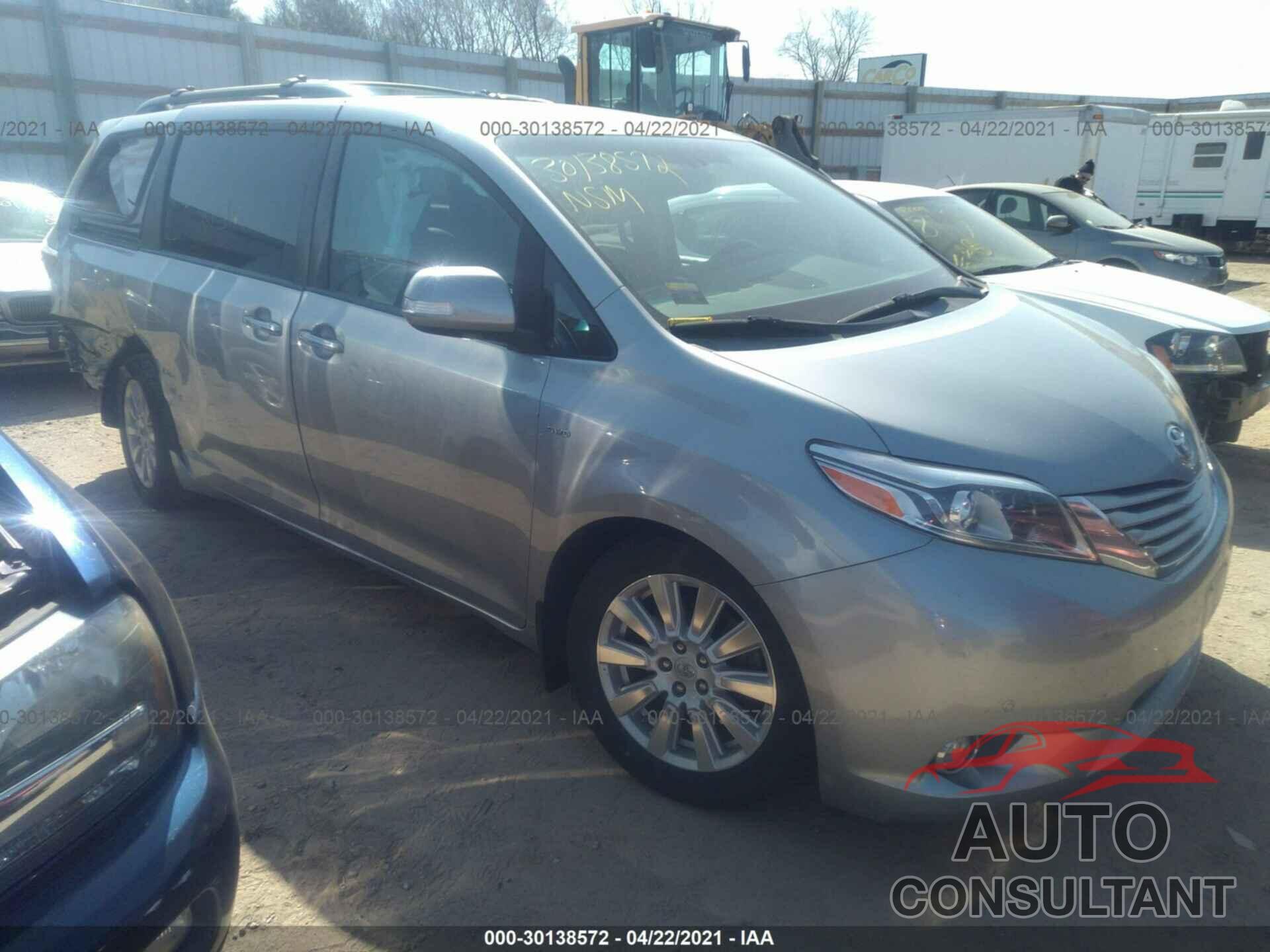 TOYOTA SIENNA 2017 - 5TDDZ3DC5HS156265