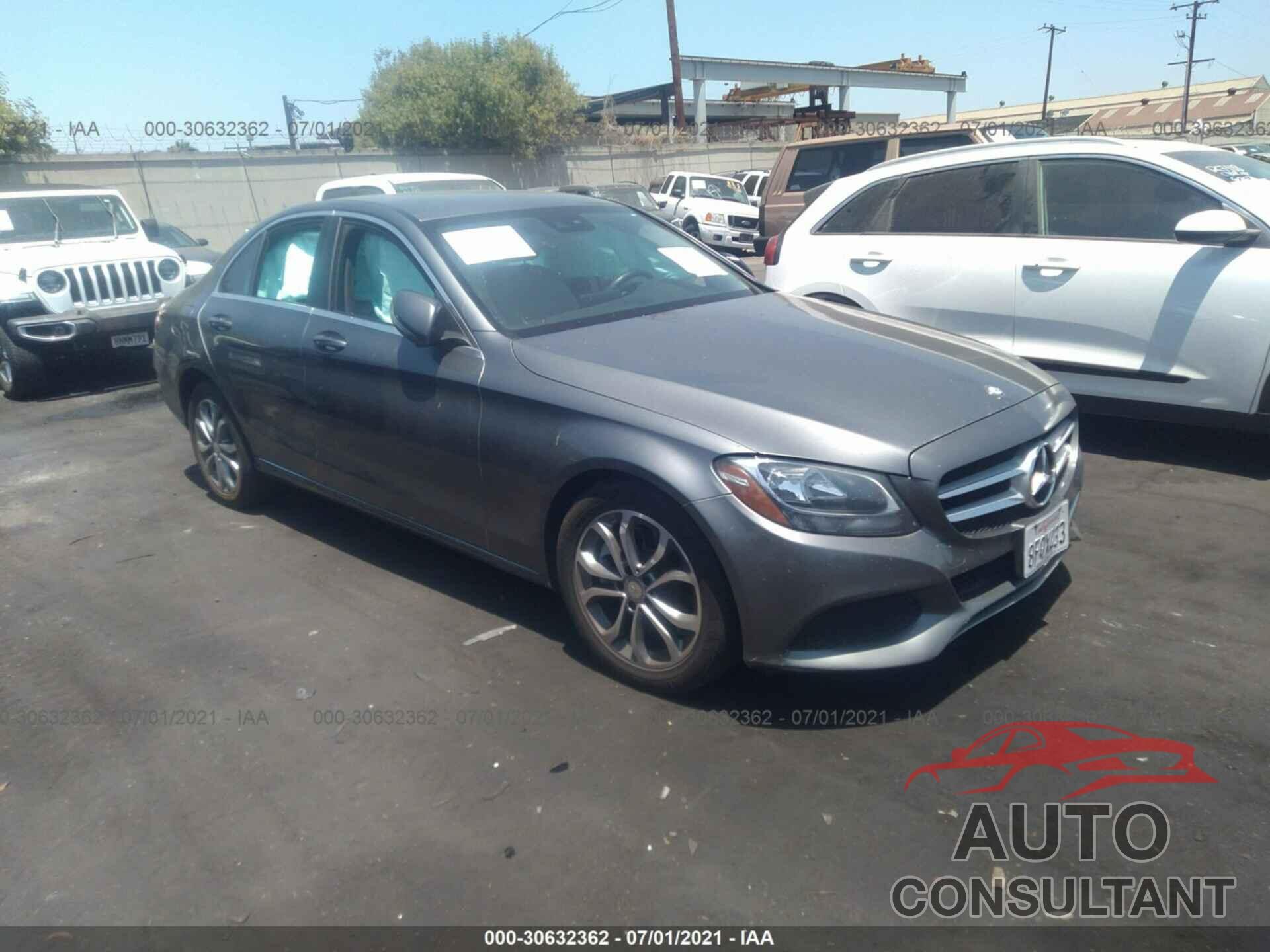 MERCEDES-BENZ C-CLASS 2017 - 55SWF4JB7HU196501