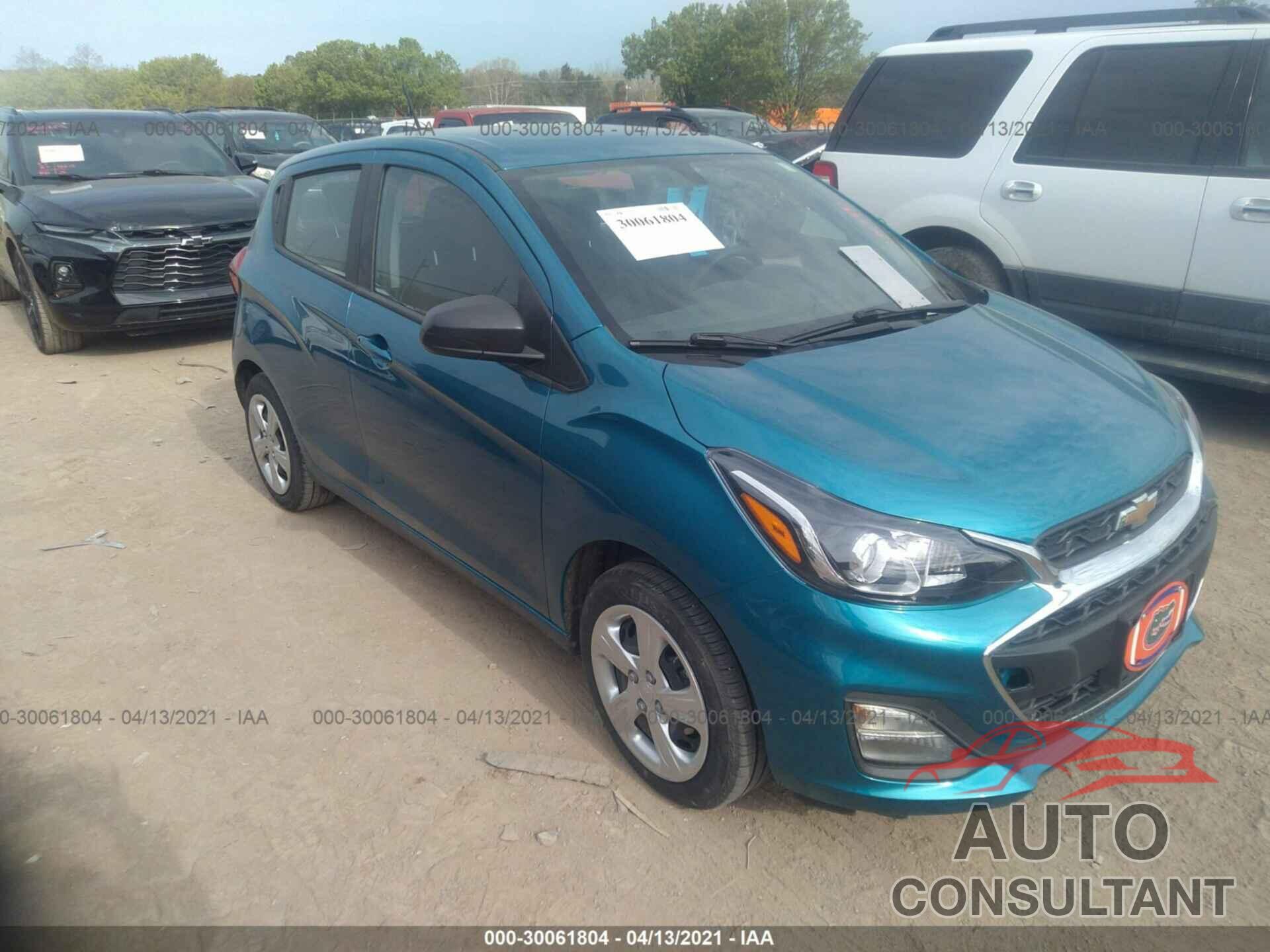 CHEVROLET SPARK 2020 - KL8CA6SA9LC412139