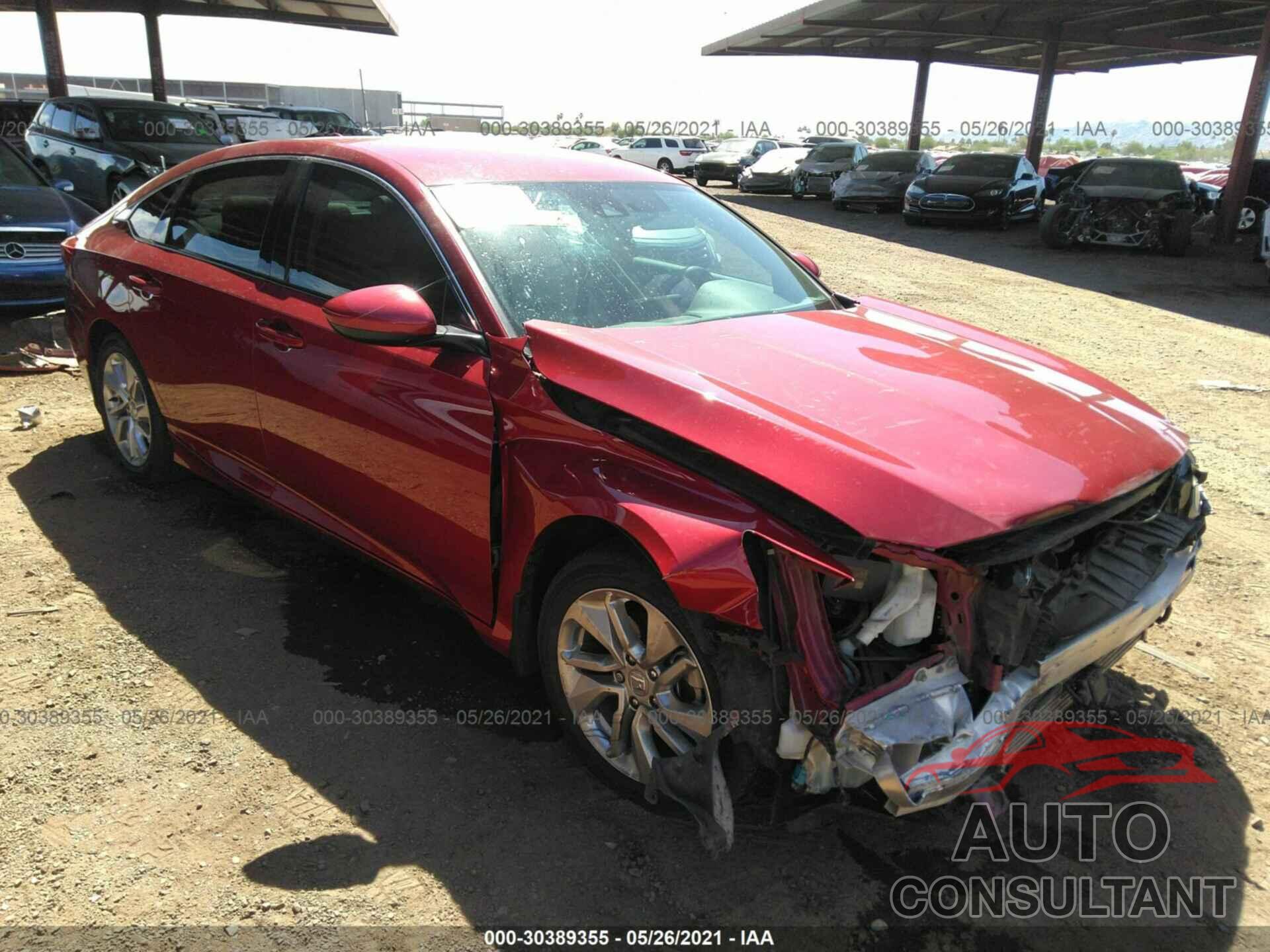 HONDA ACCORD SEDAN 2018 - 1HGCV1F10JA200684