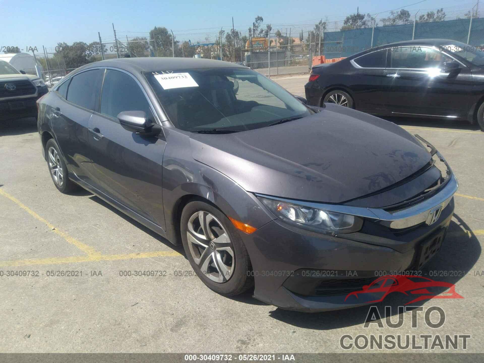 HONDA CIVIC SEDAN 2017 - 2HGFC2F54HH512014