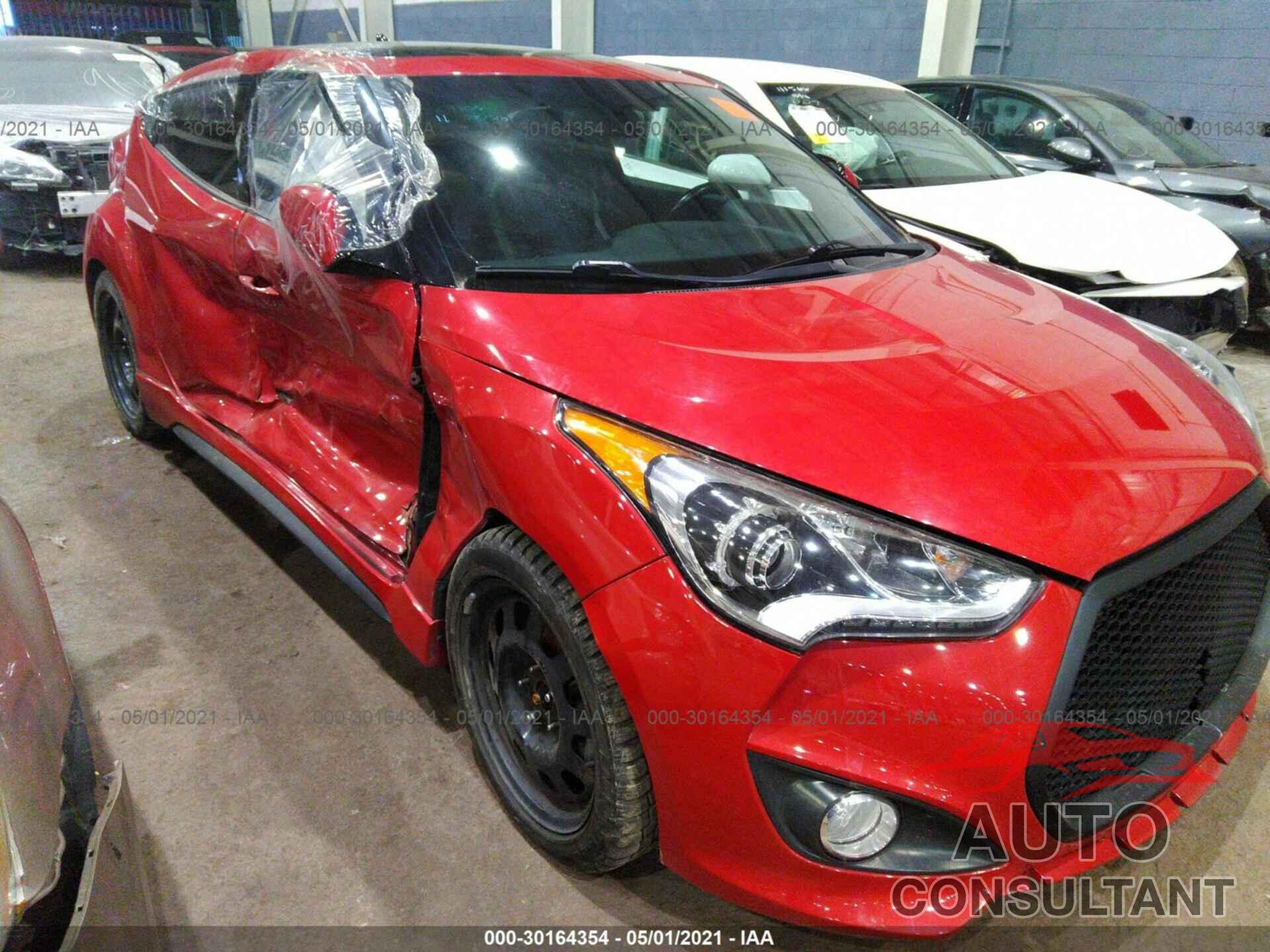 HYUNDAI VELOSTER 2016 - KMHTC6AE8GU250330