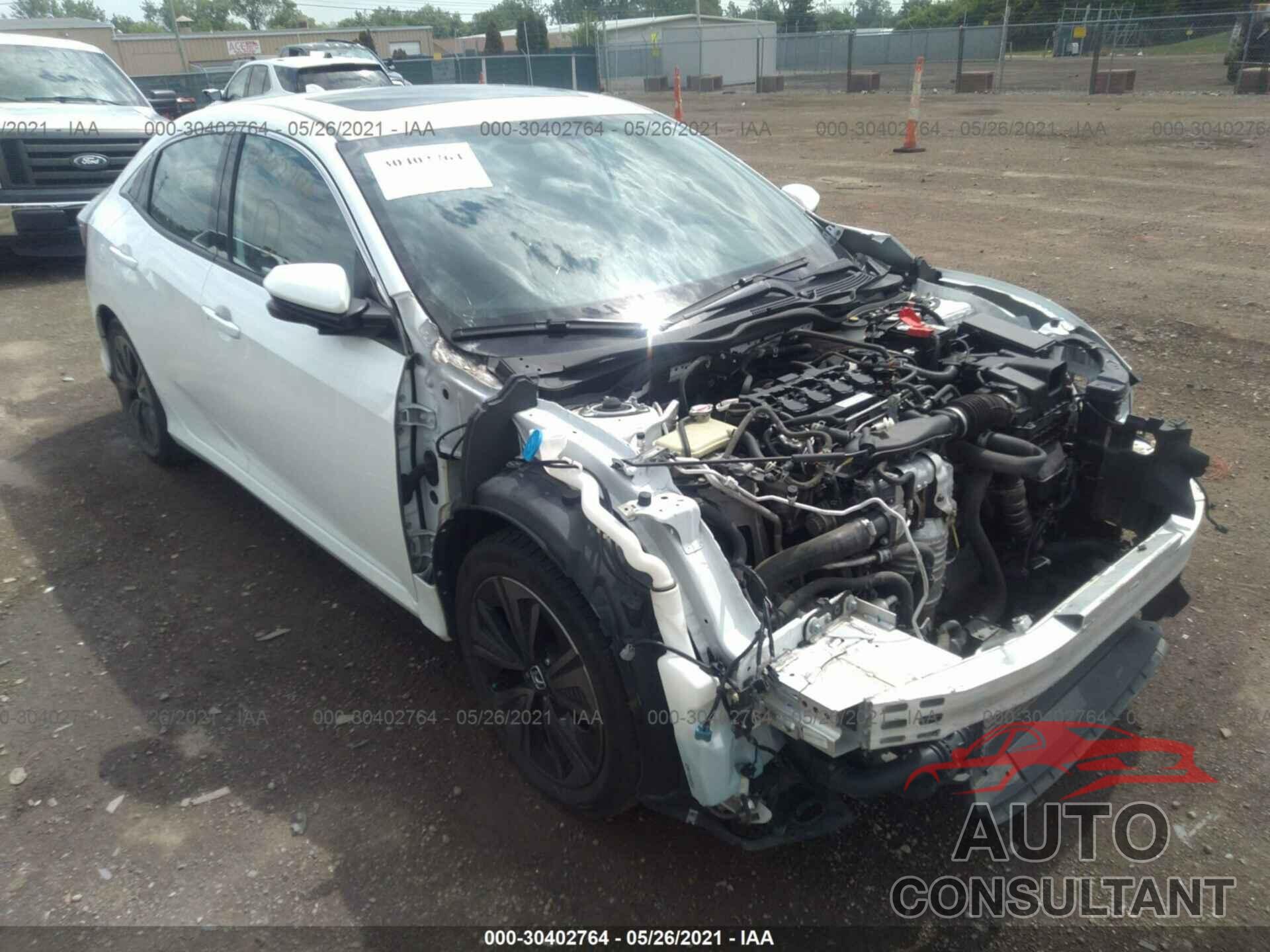 HONDA CIVIC HATCHBACK 2017 - SHHFK7H57HU209566