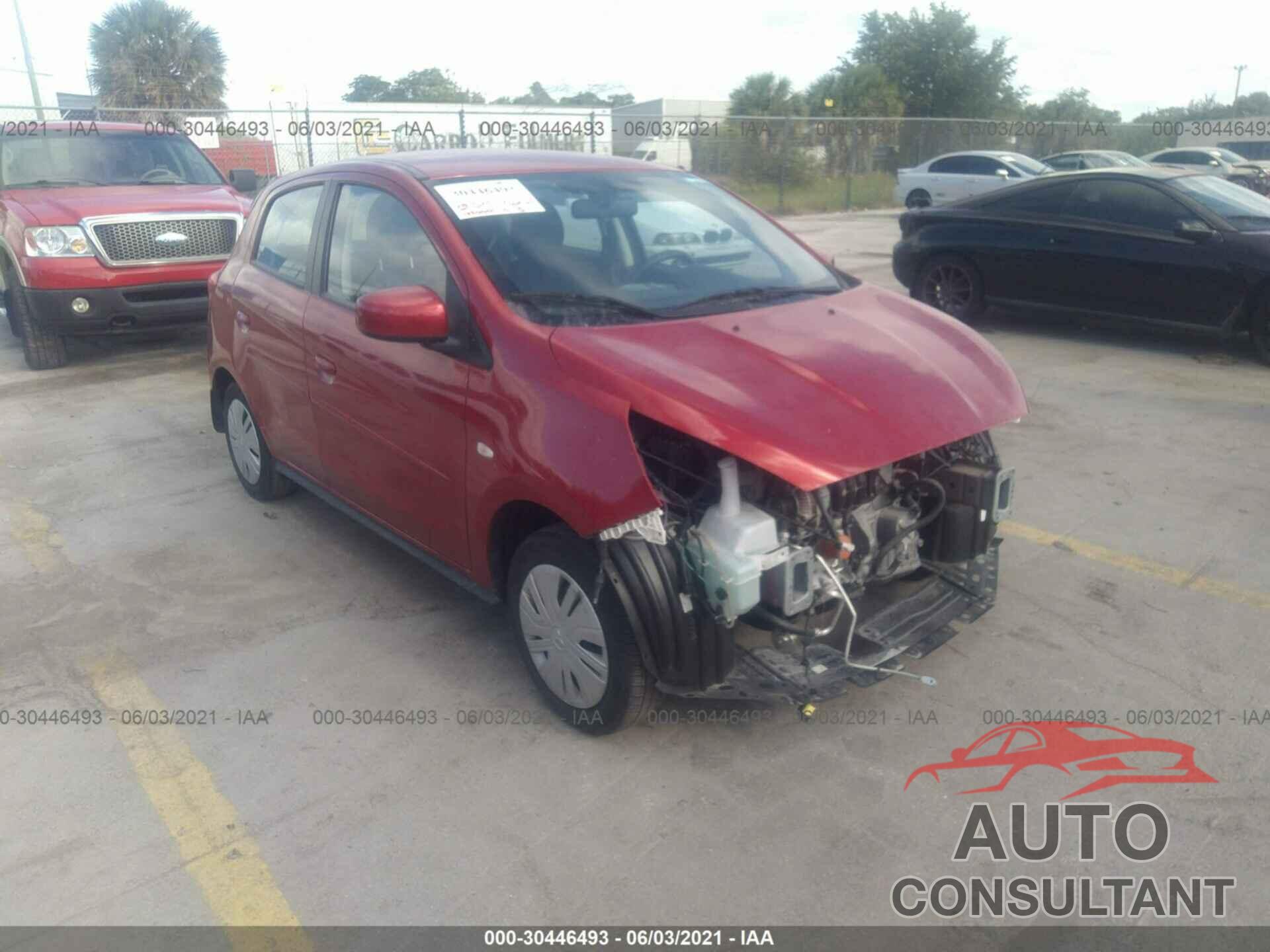 MITSUBISHI MIRAGE 2017 - ML32A3HJ3HH014771