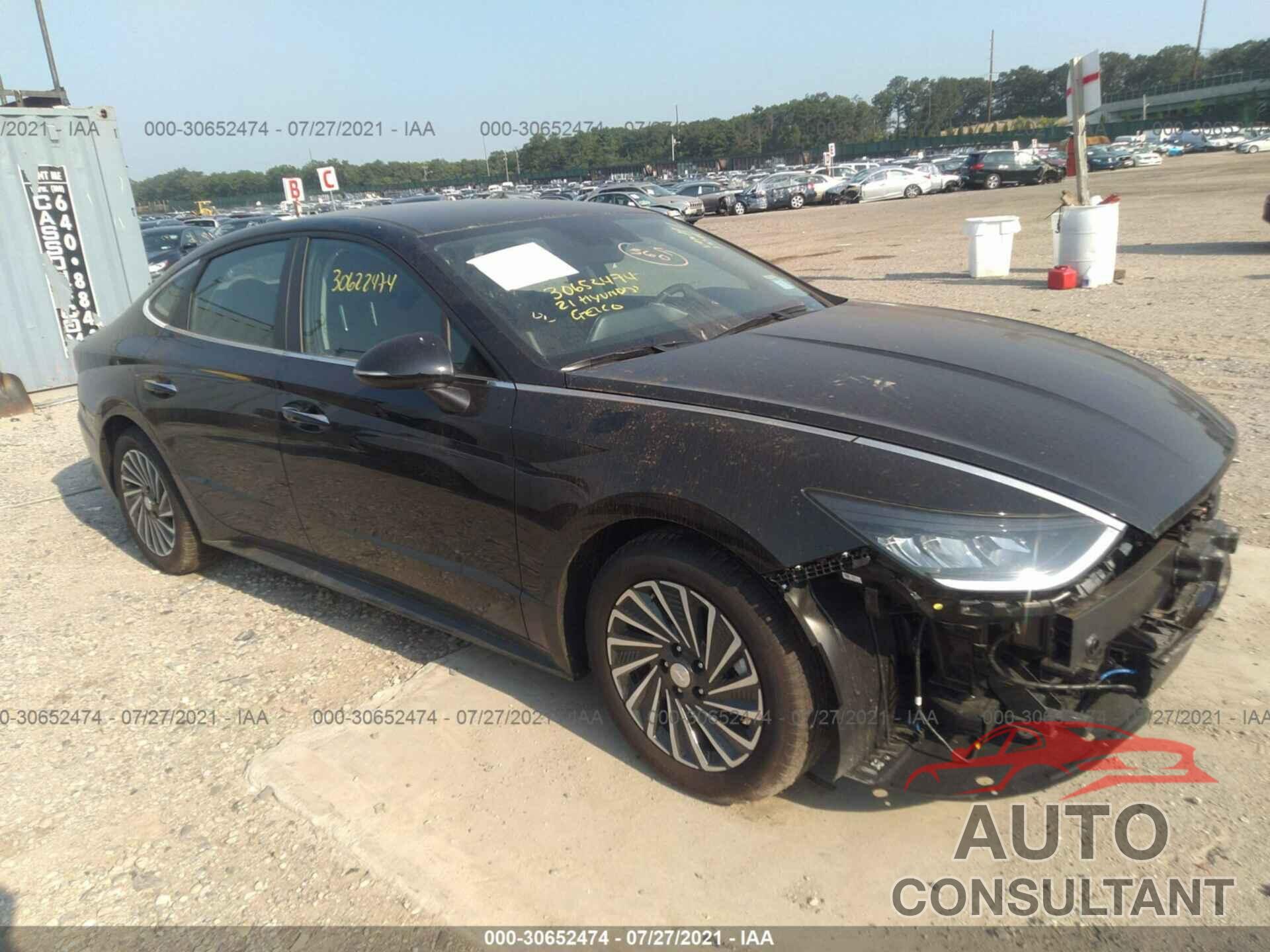 HYUNDAI SONATA HYBRID 2021 - KMHL34JJ8MA034024