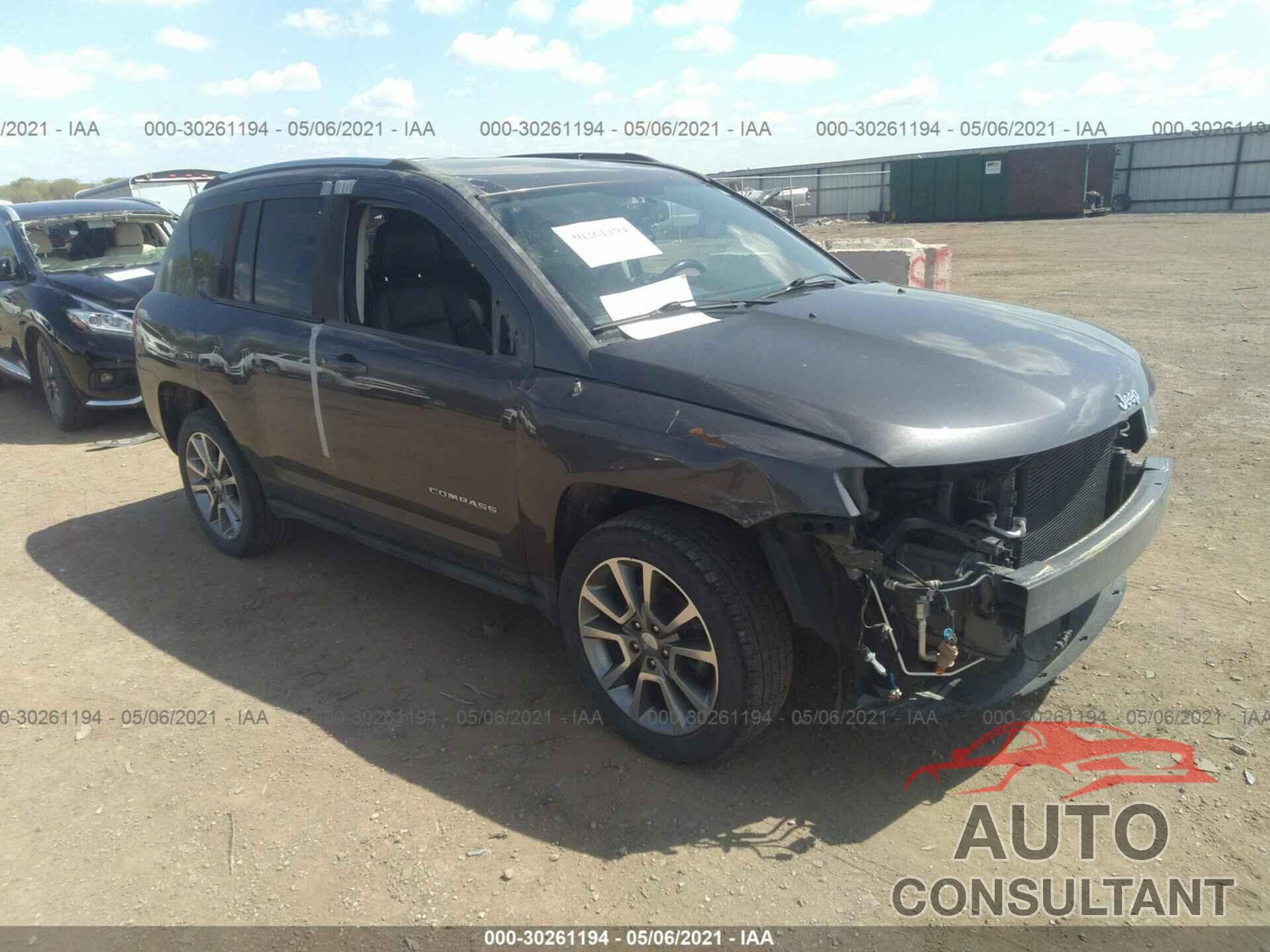 JEEP COMPASS 2016 - 1C4NJDEB6GD598585