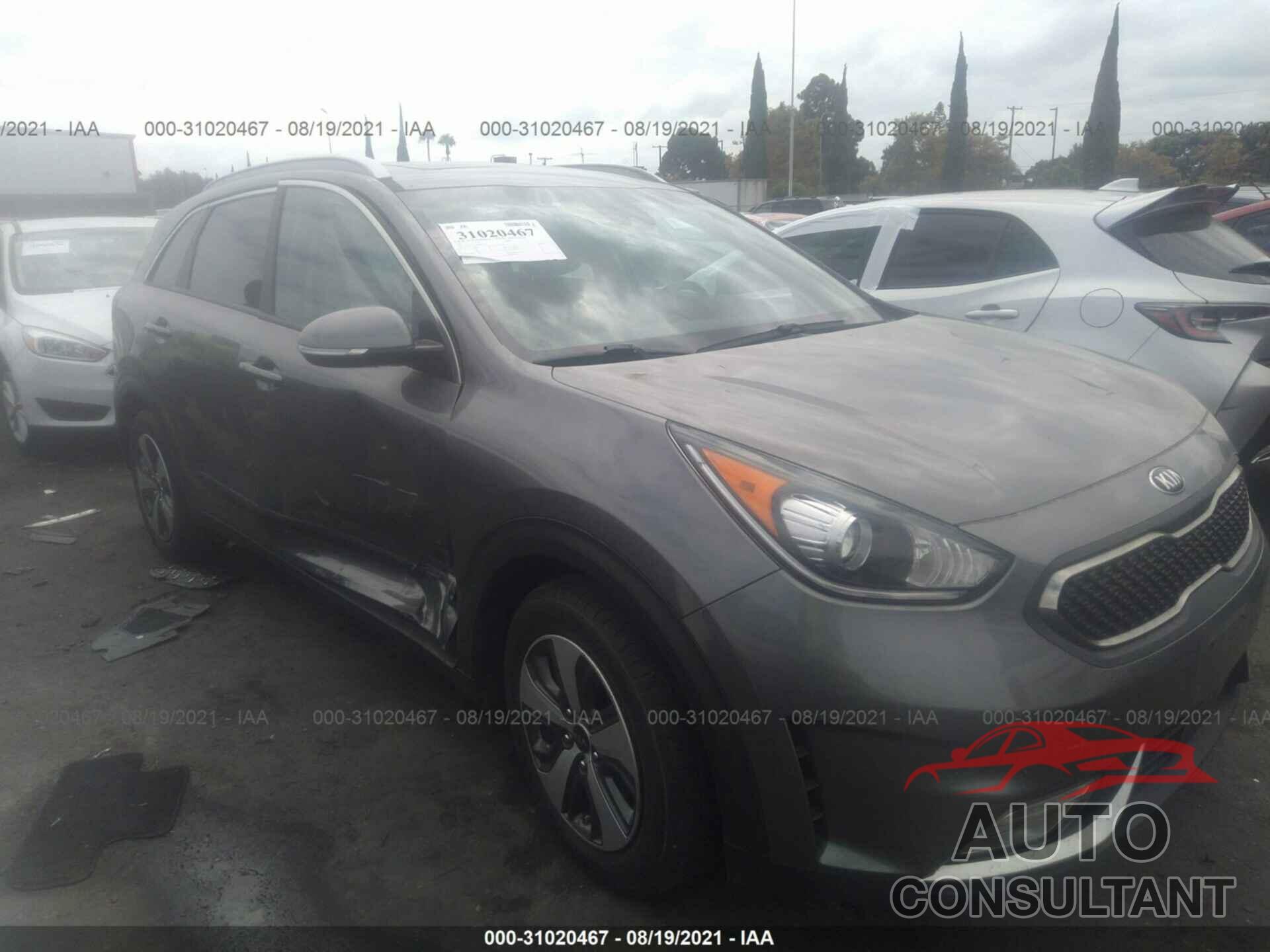 KIA NIRO 2017 - KNDCC3LC5H5046997