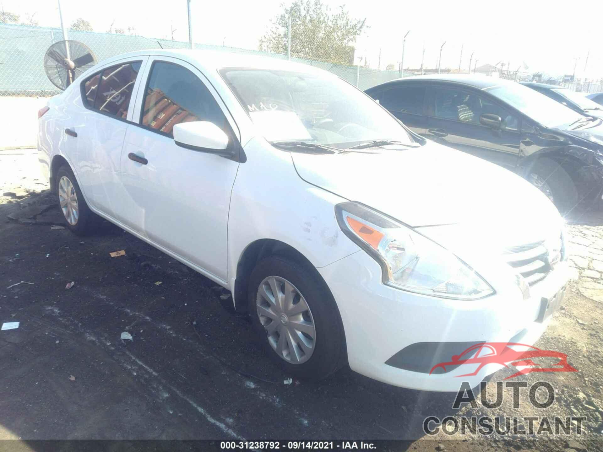 NISSAN VERSA 2016 - 3N1CN7AP7GL906309